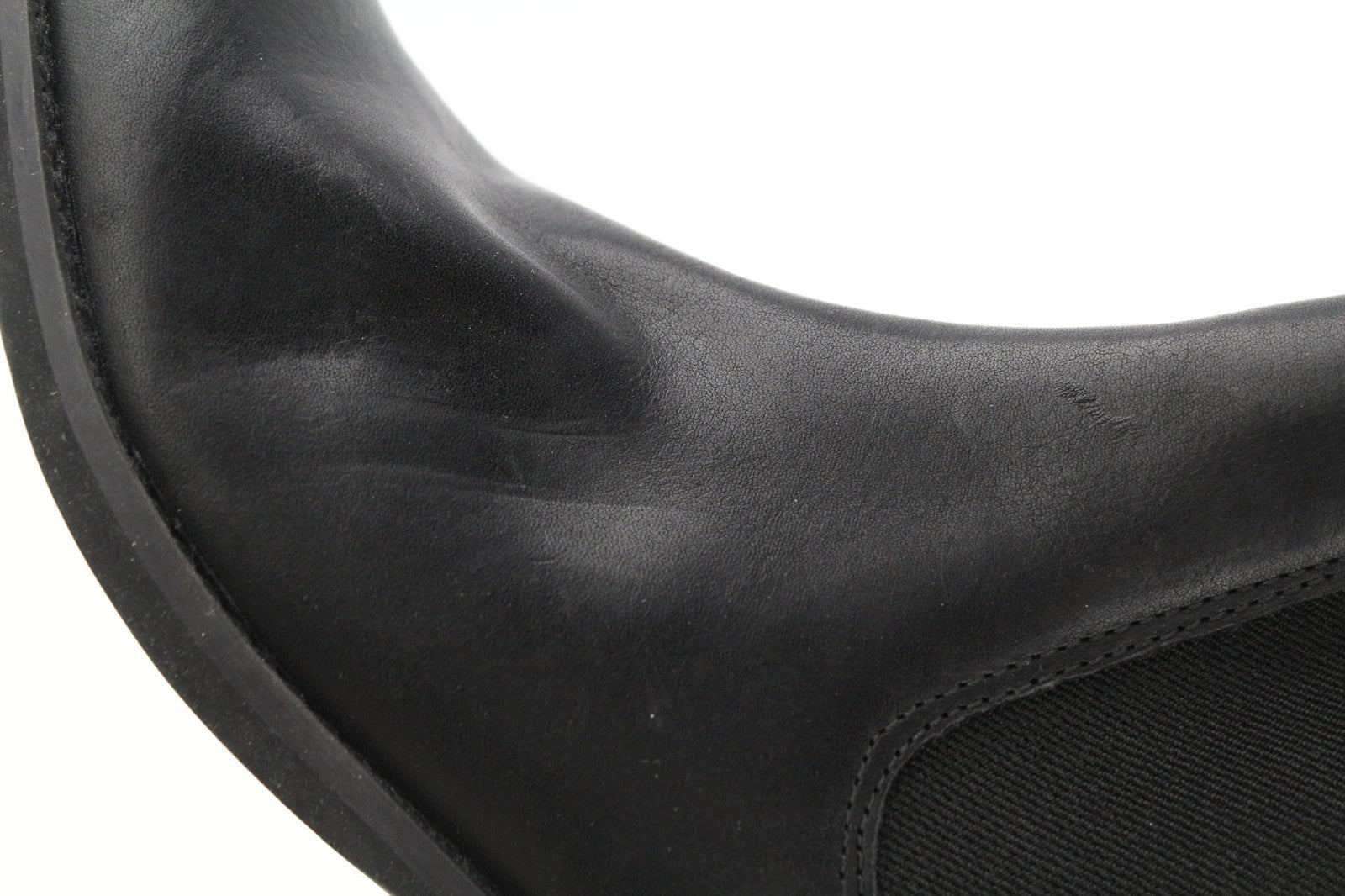 TIMBERLAND A1KHL moteriški juodi odiniai aulinukai su užtrauktuku šone, EU38, UK5, vidutinio ūgio viršutiniai batai. 