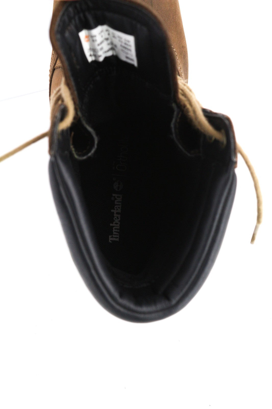 TIMBERLAND 6857B Men's Boots EU42 UK8 Brown Leather Waterproof Aged Lace Ankle