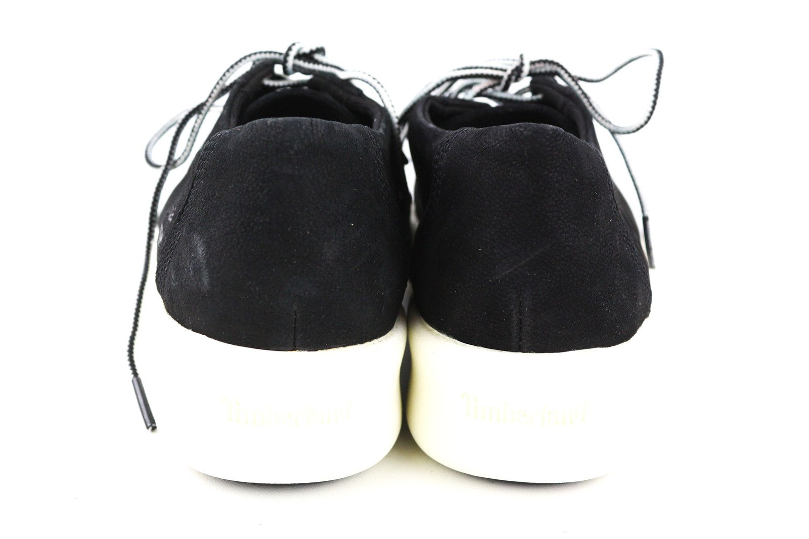 TIMBERLAND A1ST6 moteriški sportbačiai EU38 UK5 juodi odiniai žemapadžiai su raišteliais 