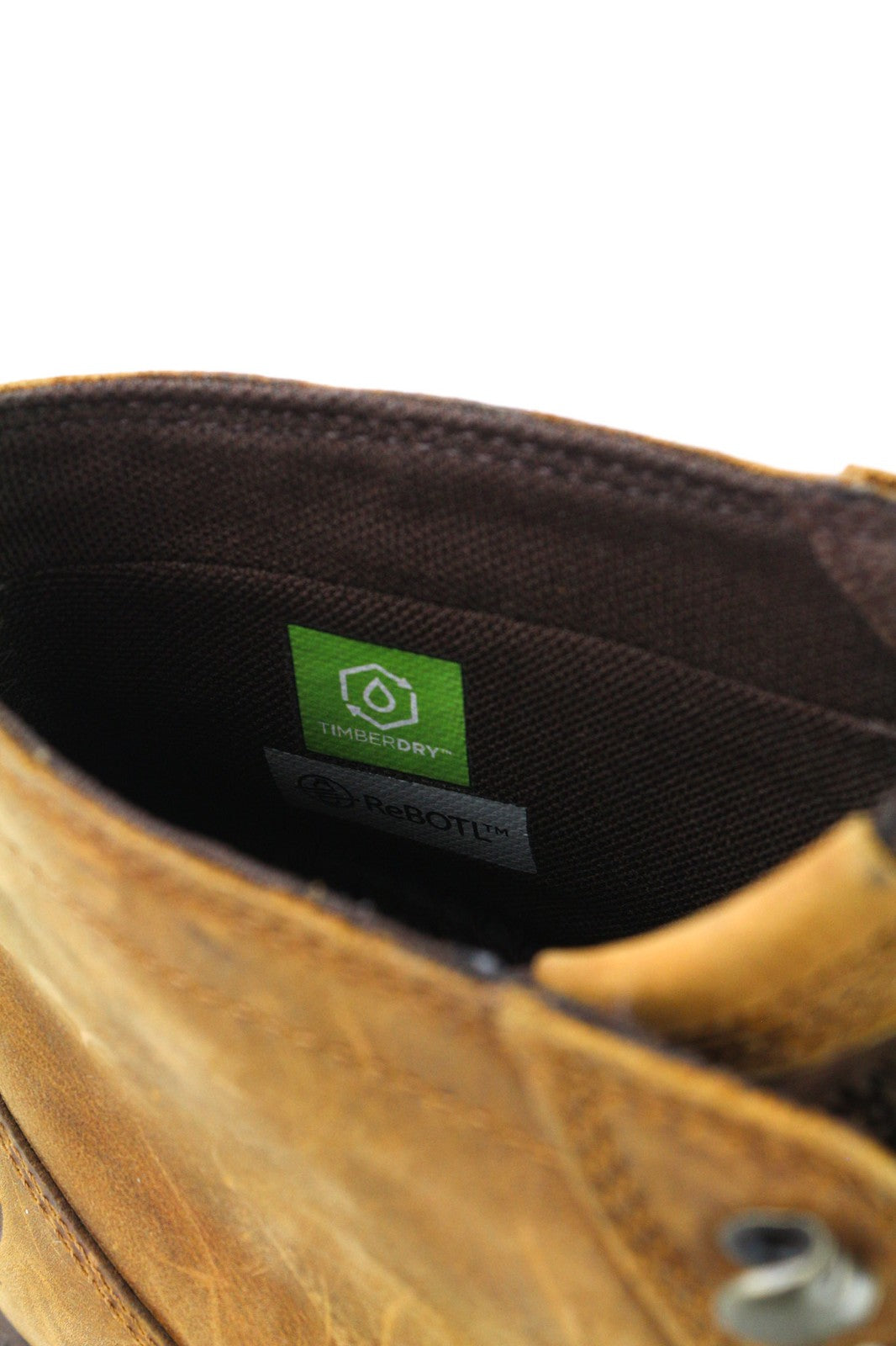 TIMBERLAND A26HN Men Boots EU40 UK6.5 Brown Leather Waterproof ReBOTL TimberDry