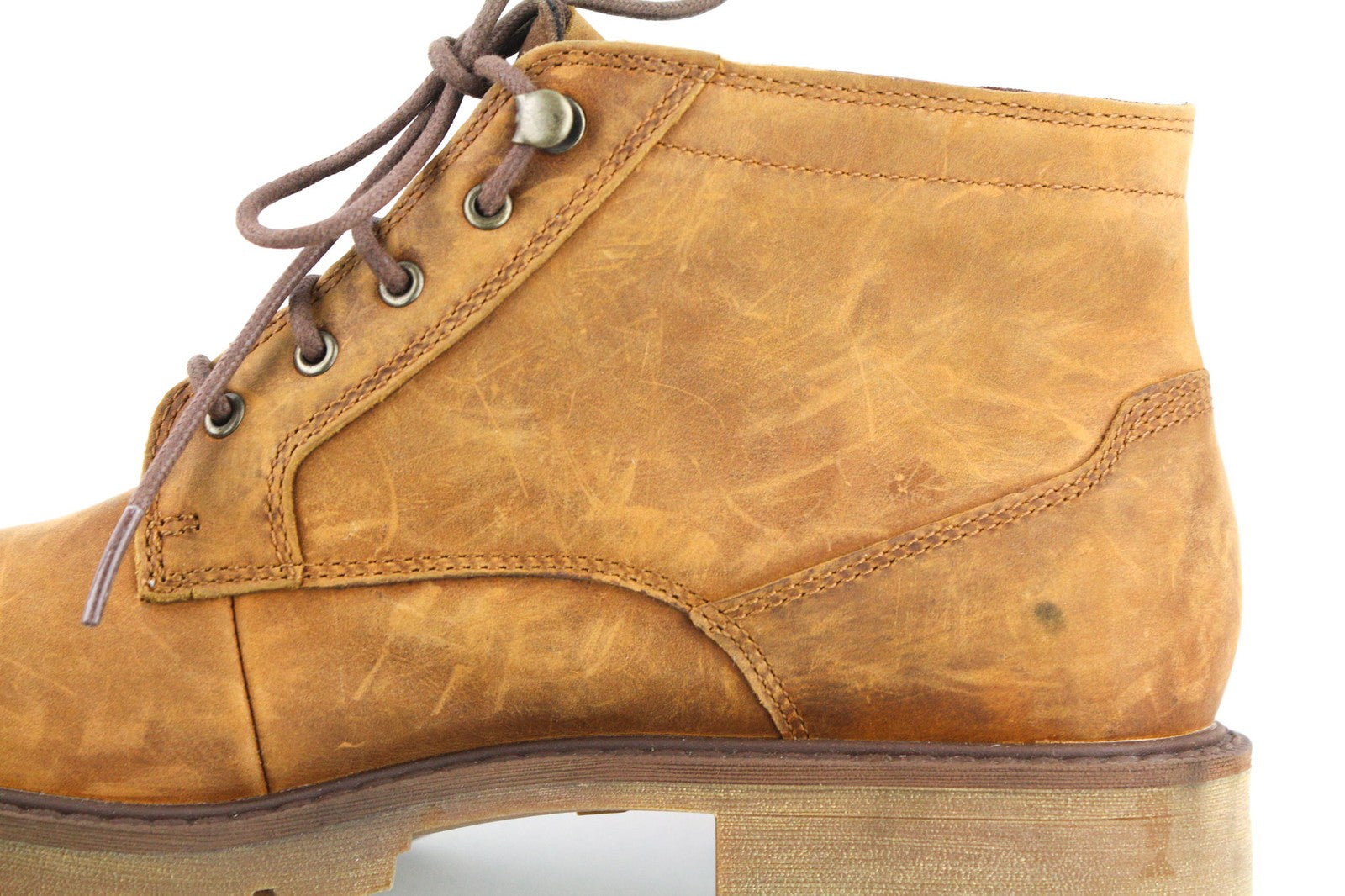 TIMBERLAND A26HN Men Boots EU40 UK6.5 Brown Leather Waterproof ReBOTL TimberDry