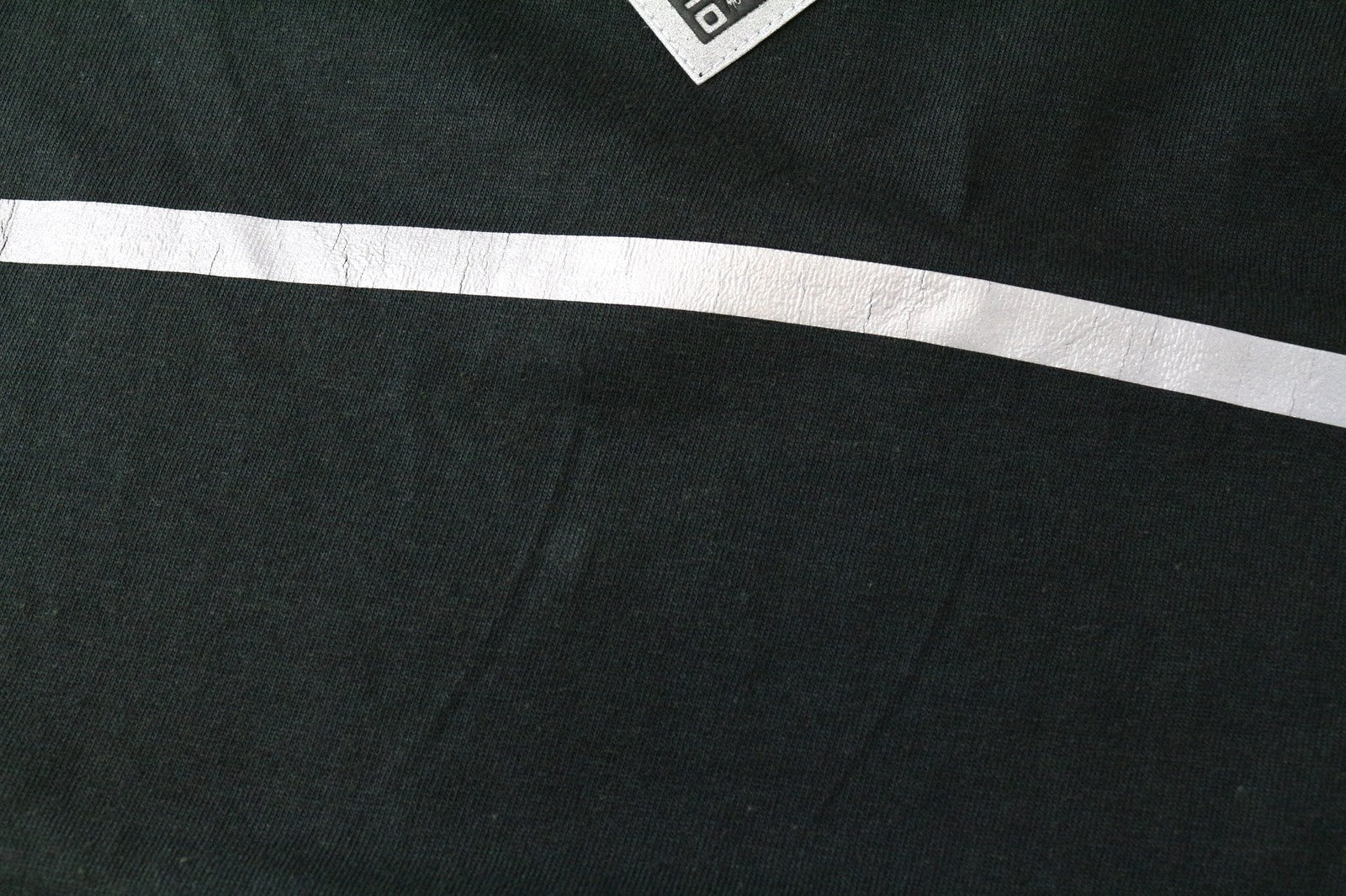 TUCANO URBANO T-TU moteriški marškinėliai, juodi, su atšvaitiniu logotipu, XS dydžio. 