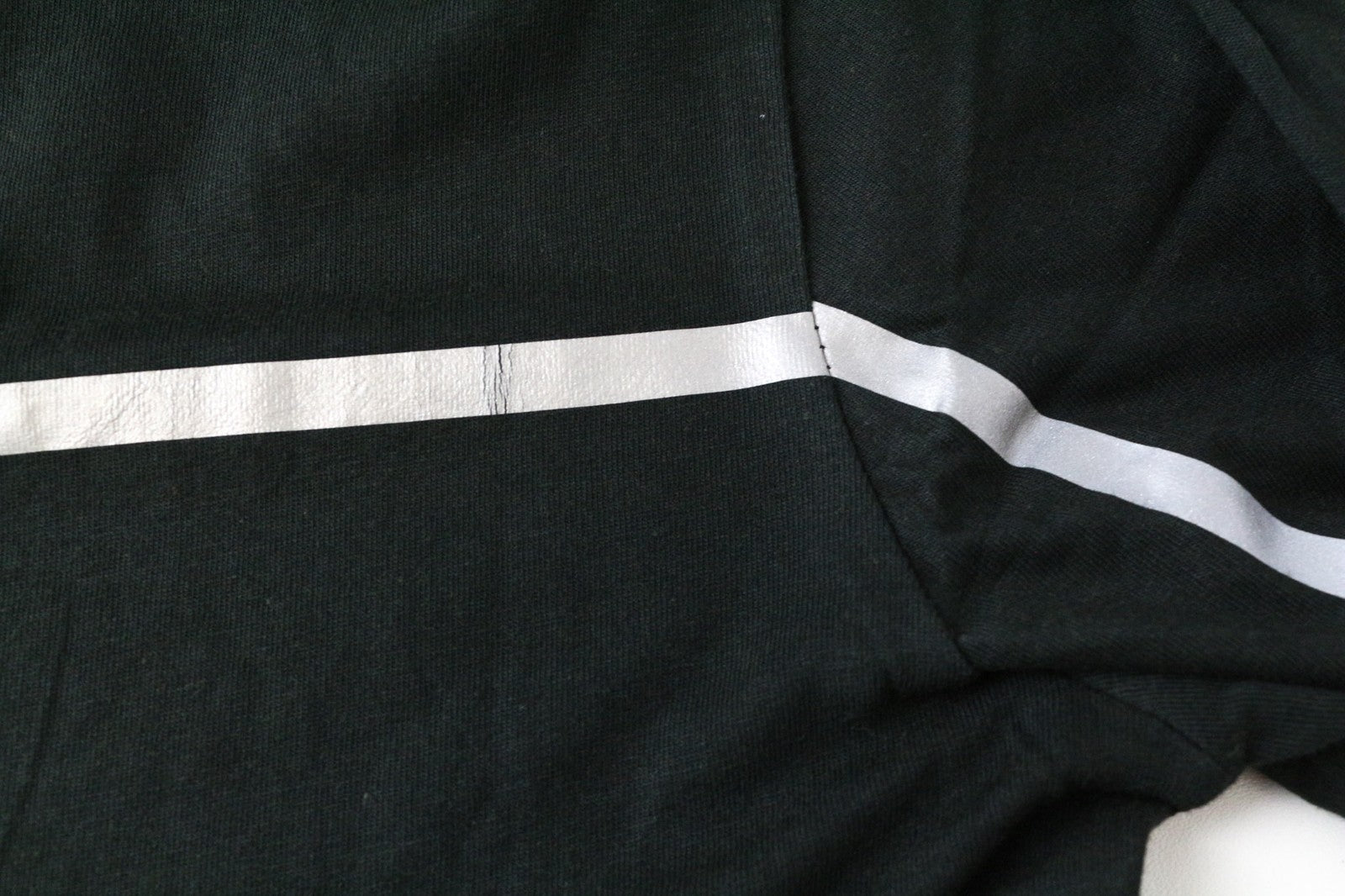 TUCANO URBANO T-TU moteriški marškinėliai, juodi, su atšvaitiniu logotipu, XS dydžio. 