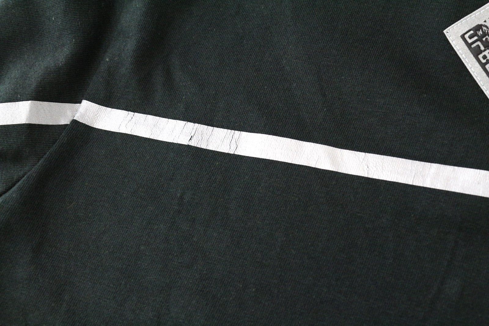 TUCANO URBANO T-TU moteriški marškinėliai, juodi, su atšvaitiniu logotipu, XS dydžio. 