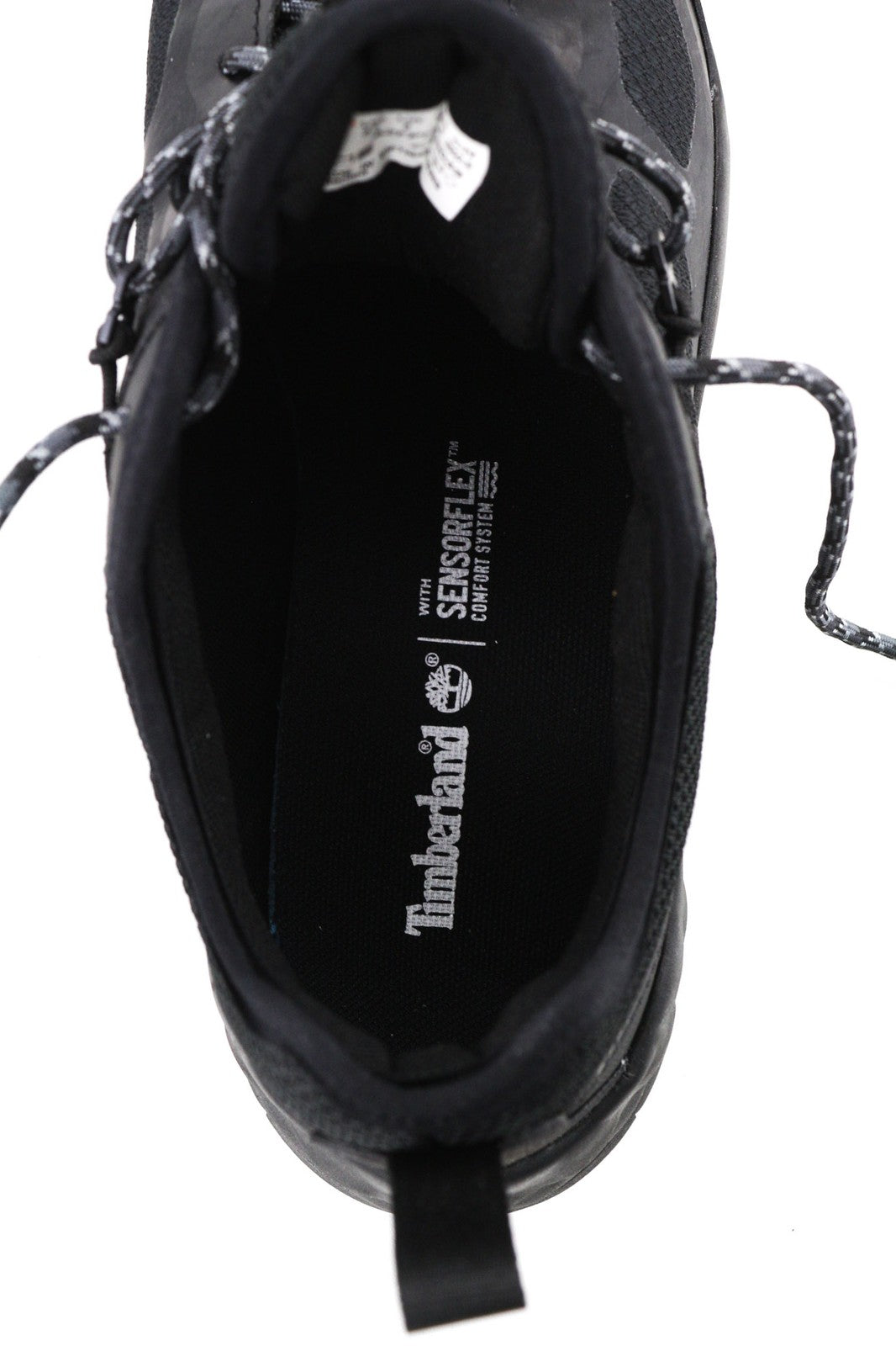 TIMBERLAND A2FPH vyriški sportbačiai EU42 UK8 juodos odos Sensorflex Green Stride 