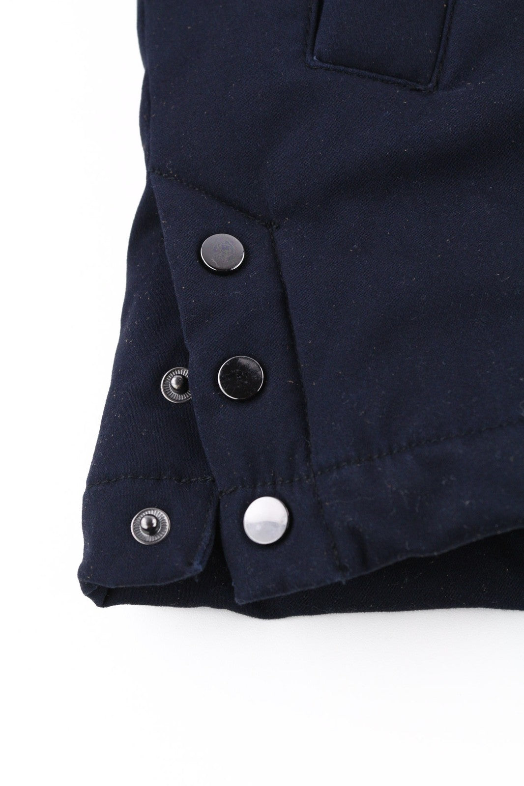 ONE STEP Dora moteriška striukė XS su diržu, gobtuvu, vidutinio ilgio, tamsiai mėlyna 