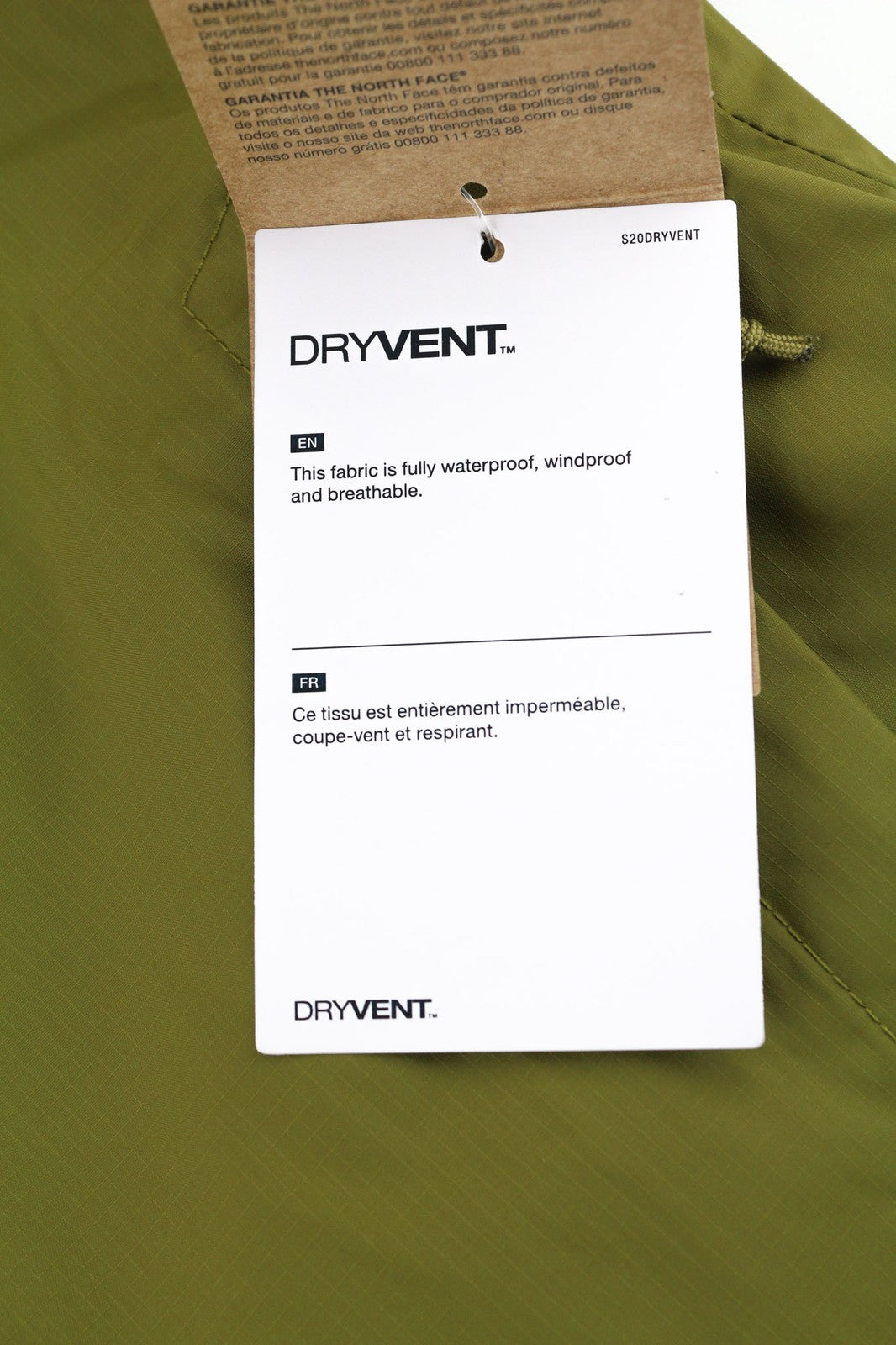 „THE NORTH FACE“ vyriška striukė „Dryvent“ su gobtuvu, vandeniui atspari, lengva, M 