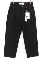 JOHN RICHMOND Nex Men's Jeans W34 Baggy Fit Dark Black Denim Classic Pockets