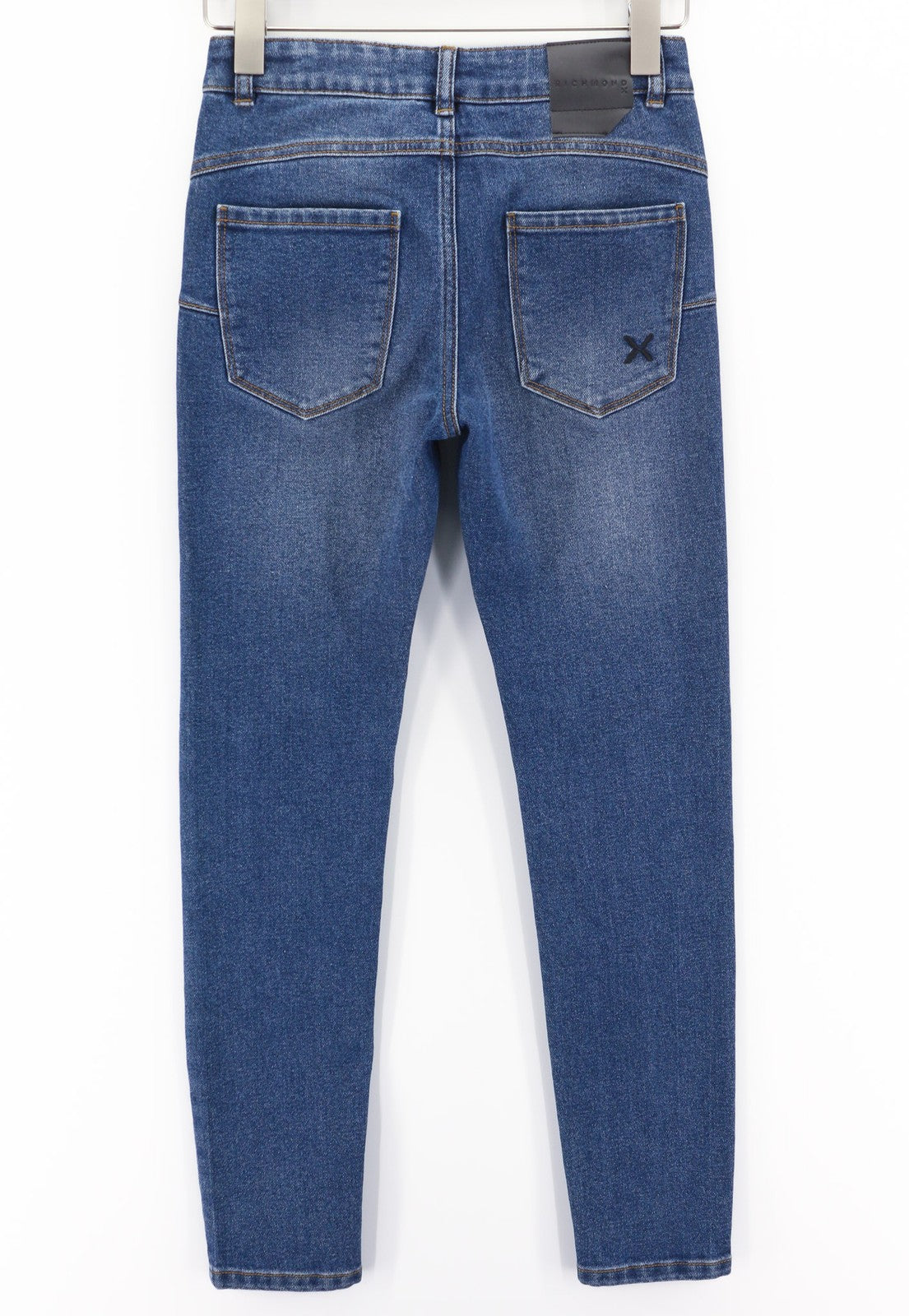 JOHN RICHMOND Aisha Women's Jeans W26 Push-Up Mid Washed Normal Waist