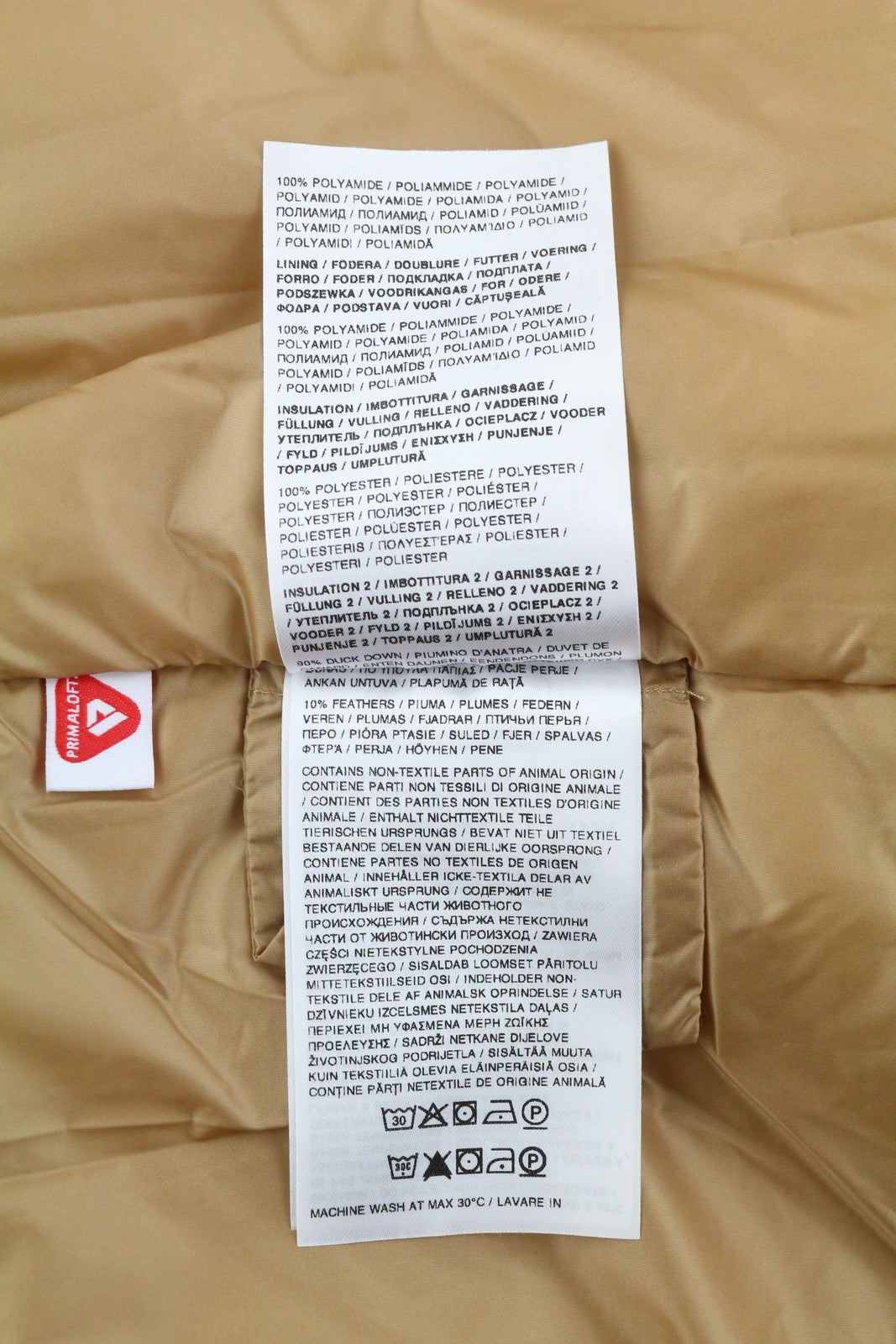 WOOLRICH dvieilis 2in1 moteriškas lietpaltis su gobtuvu S dydžio, smėlio spalvos, Primaloft PPR870 