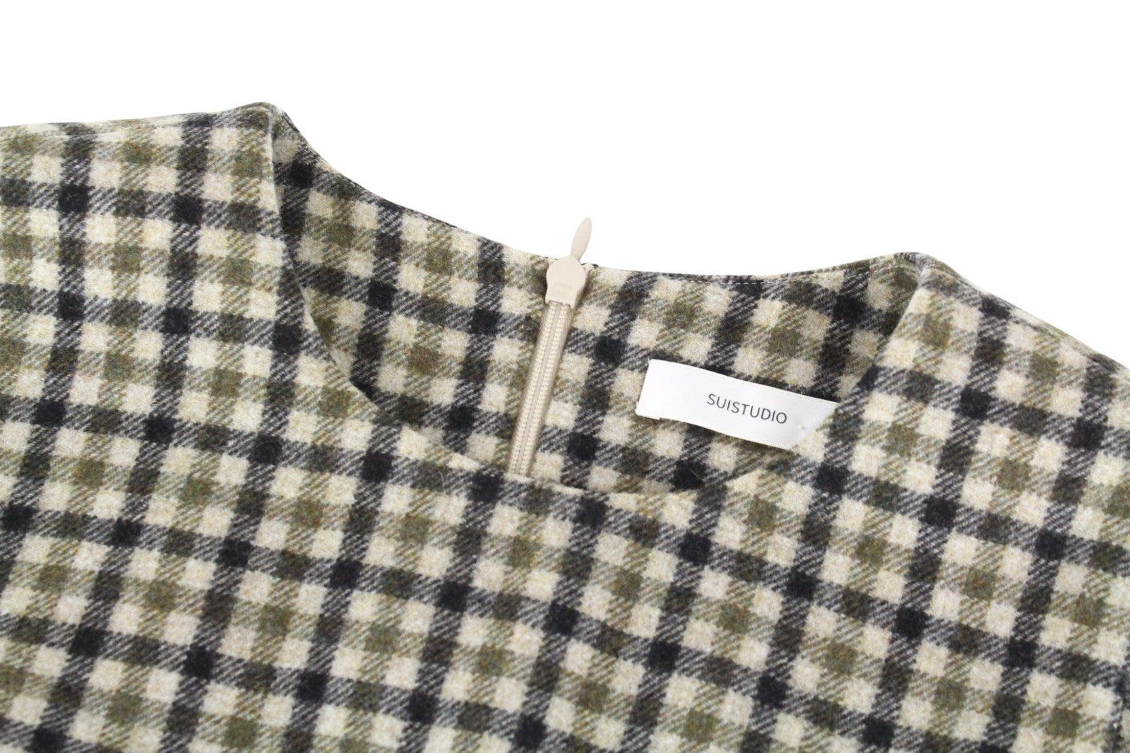 SUISTUDIO Sage Robin moteriškas UK10 komplektas be rankovių, minkštos vilnos, 2 dalių 