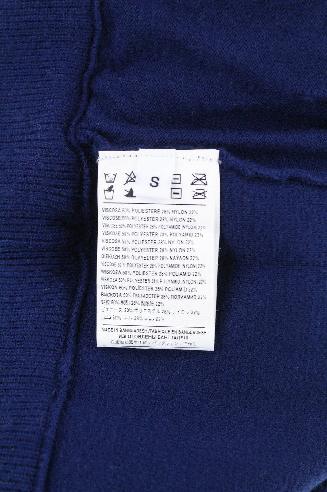 JOHN RICHMOND moteriškos kelnės S mėlynos užtraukiamos jogger stiliaus su elastingu juosmeniu ir logotipu 