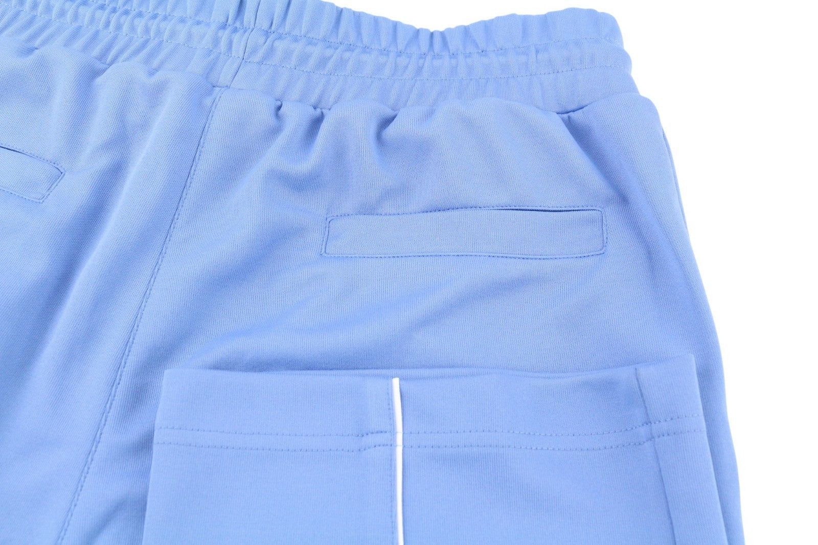 RICHMOND vyriškos kelnės M mėlynos sportinės kelnės su raišteliu ant juosmens, kišenėmis su logotipu 