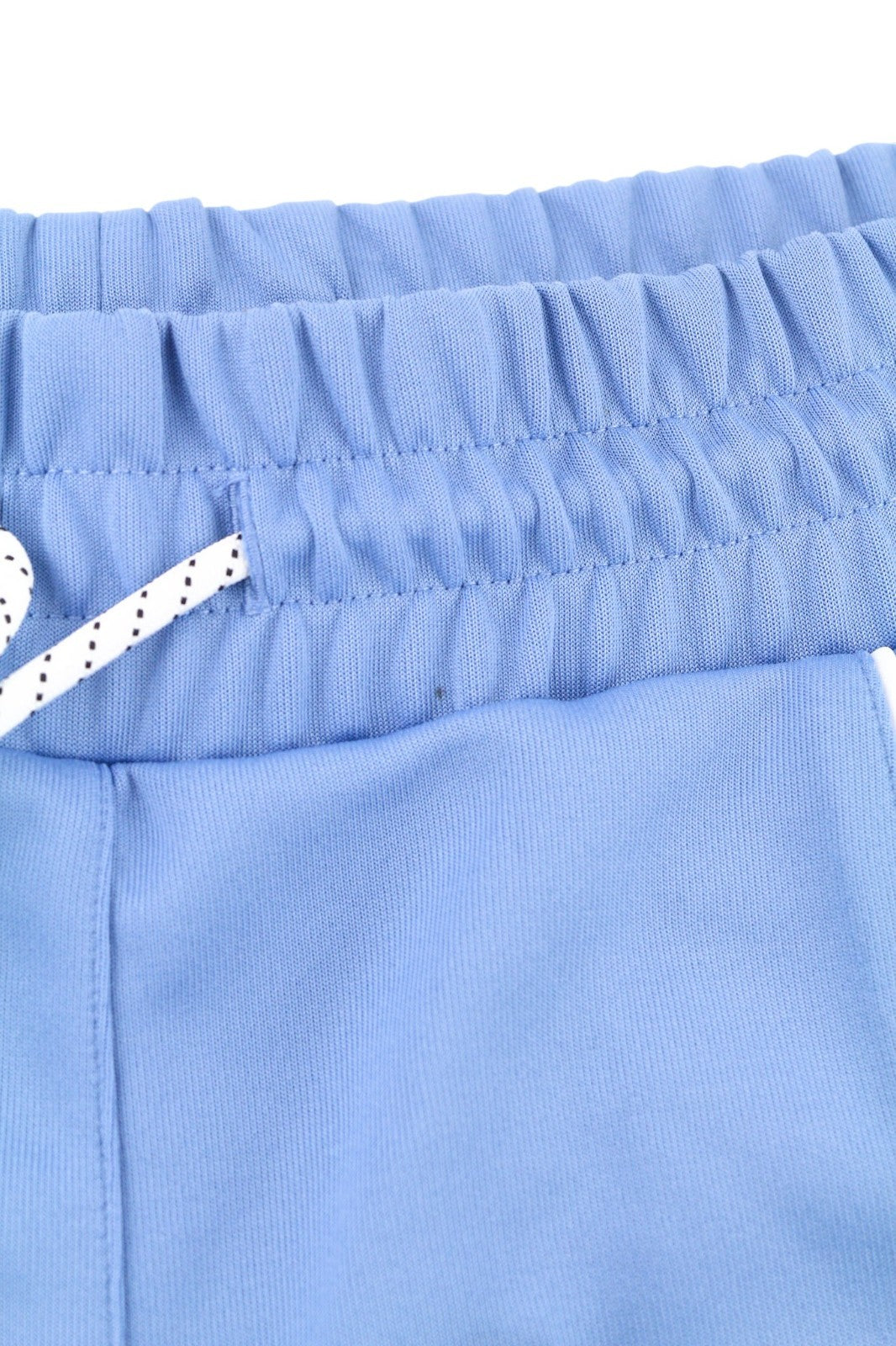 RICHMOND vyriškos kelnės M mėlynos sportinės kelnės su raišteliu ant juosmens, kišenėmis su logotipu 