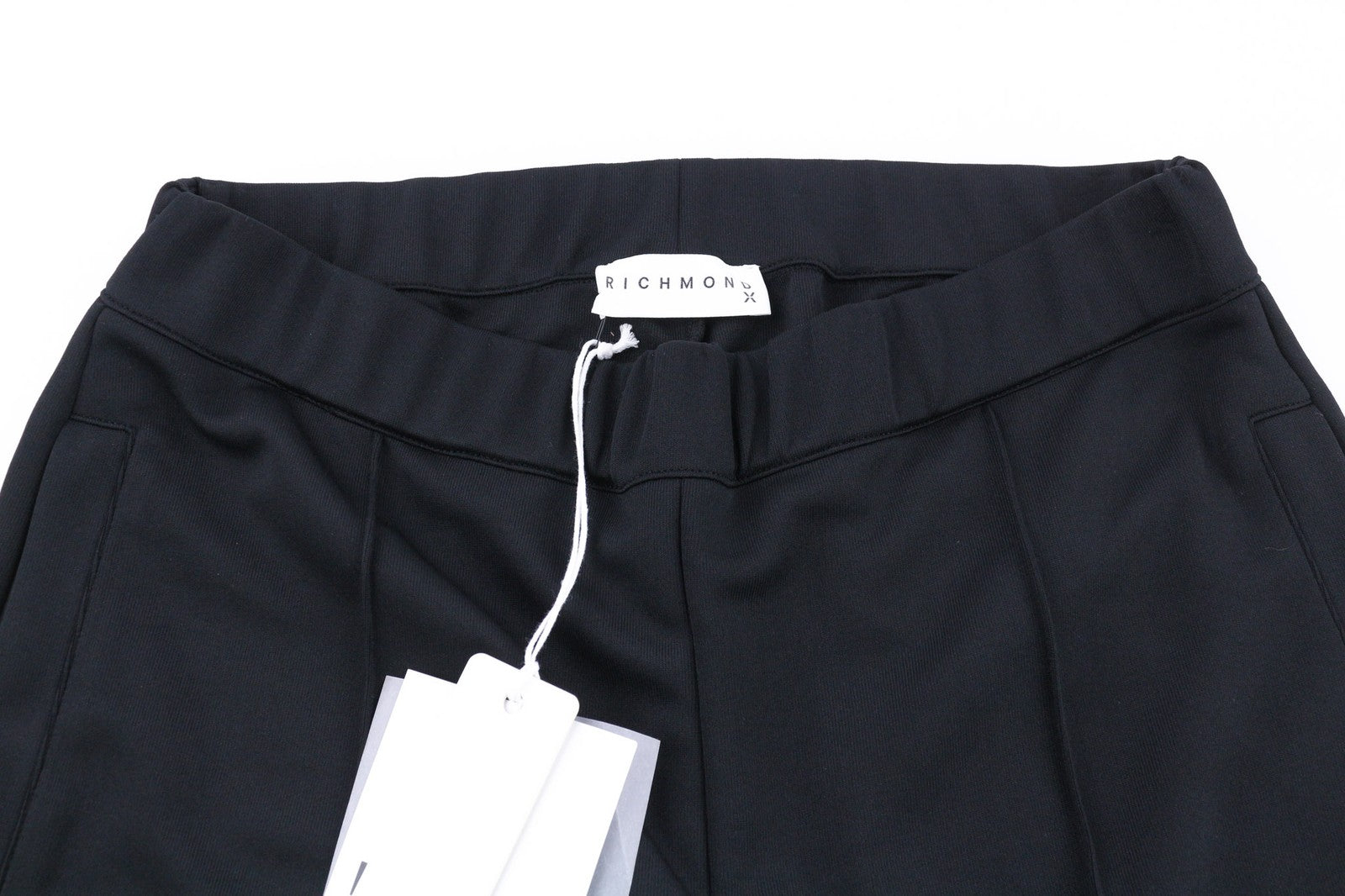 RICHMOND moteriškos kelnės S, juodos, tiesios, visiems sezonams, su užtrauktuku, kišenėmis klešnėse 