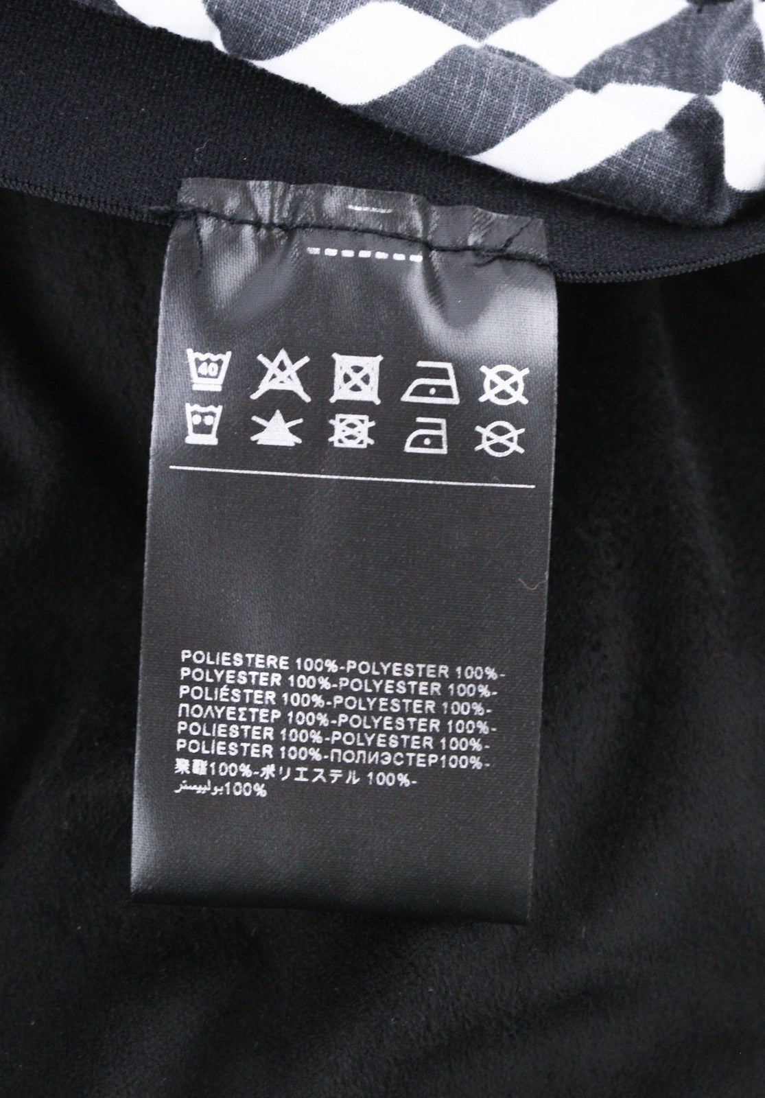 JOHN RICHMOND Women's Leggings S Black Zip Leg Pocketed High Waist Logo