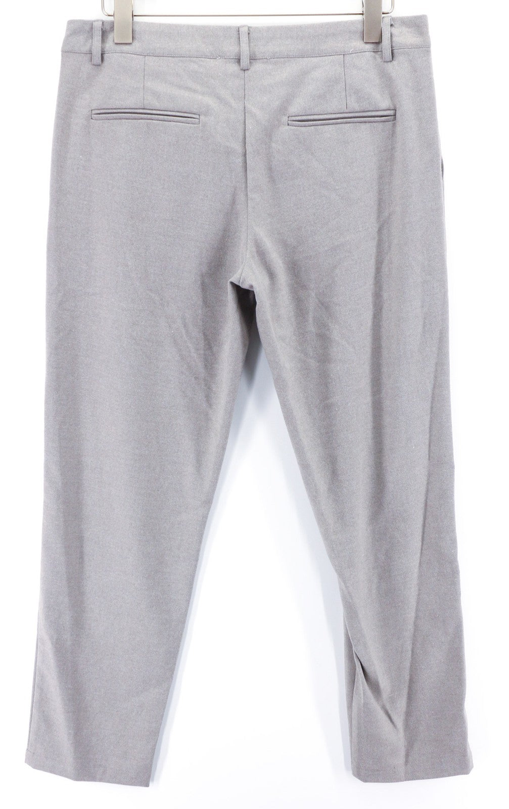 JOHN RICHMOND vyriškos kelnės M pilkos melanžo spalvos, priglundančios, su užtraukiamomis kišenėmis, laisvalaikio logotipu 