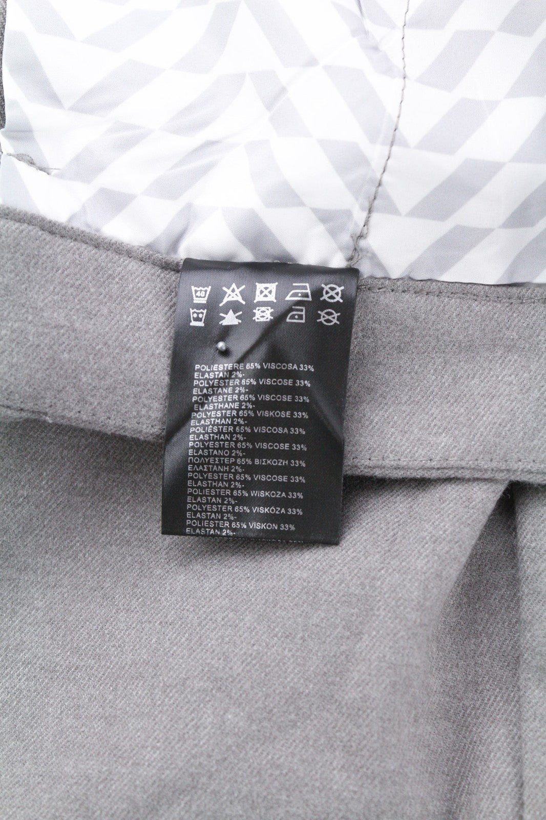 JOHN RICHMOND vyriškos kelnės M pilkos melanžo spalvos, priglundančios, su užtraukiamomis kišenėmis, laisvalaikio logotipu 