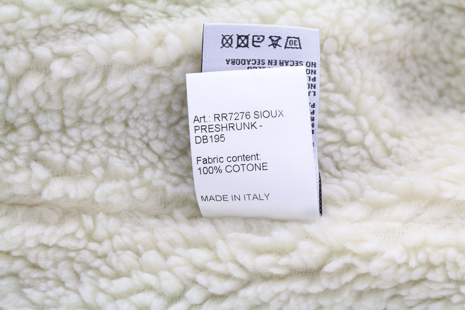 R13 Bib Trucker vyriška striukė M su šerpų pamušalu, džinsine sagomis, vidutinės mėlynos spalvos logotipu 