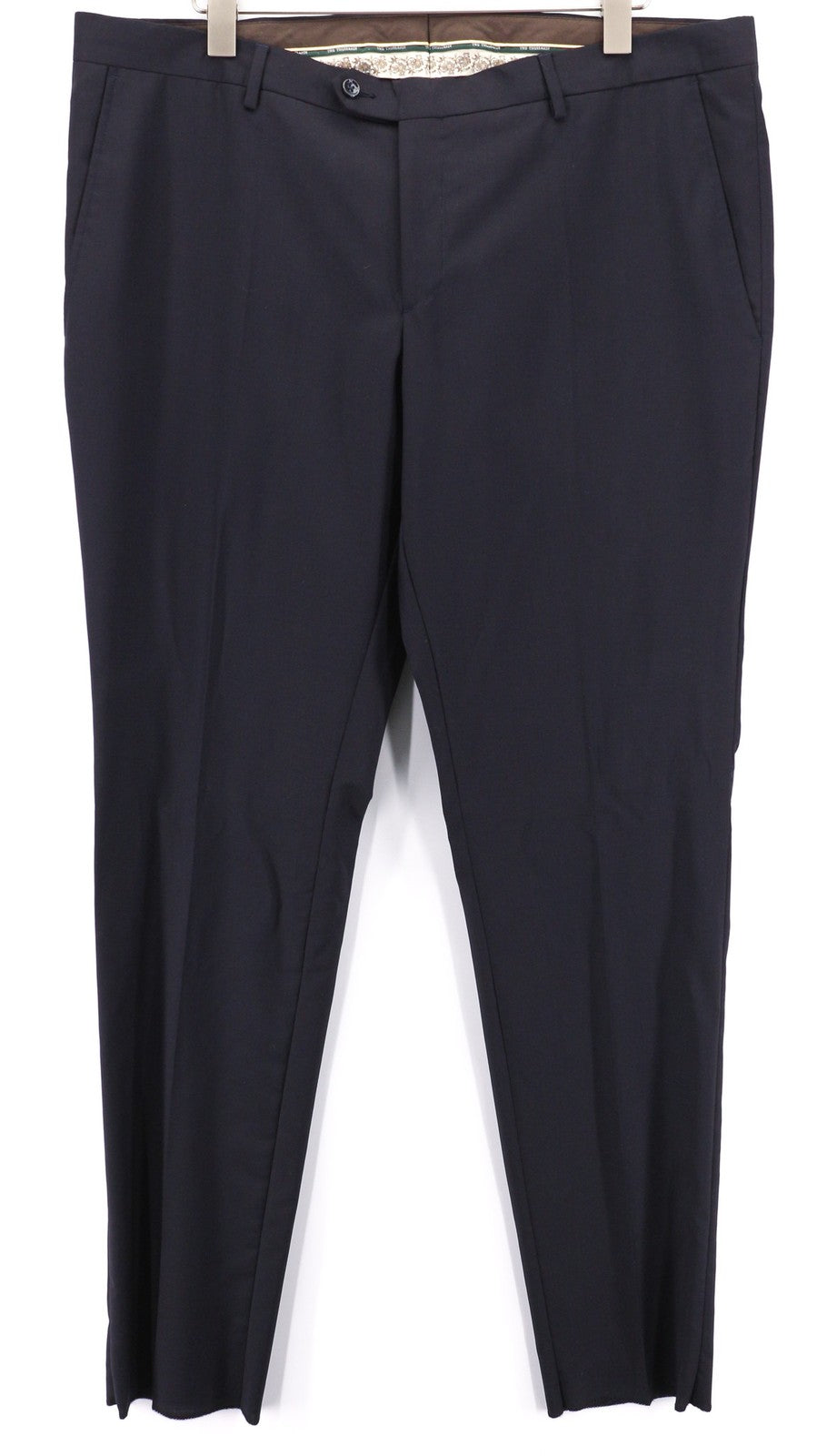 TRUSSARDI Men's Suit ~3XL Green Wool Single Breasted Double Vent Formal 2Pc