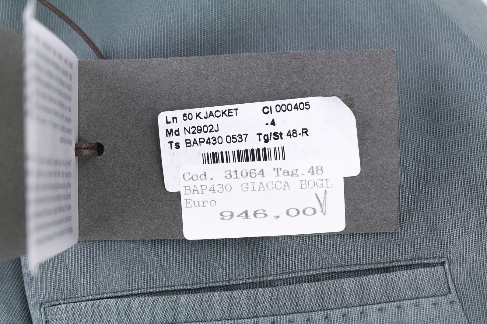 BOGLIOLI vyriškas švarkas EU48 UK38 mėlynas vilnonis švarkas su įpjova atvarte be pamušalo, dviguba skeltukais RRP946 