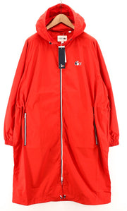 LACOSTE Sport vyriška striukė L/XL lengva, vidutinio ilgio, su gobtuvu, vandeniui atspari 