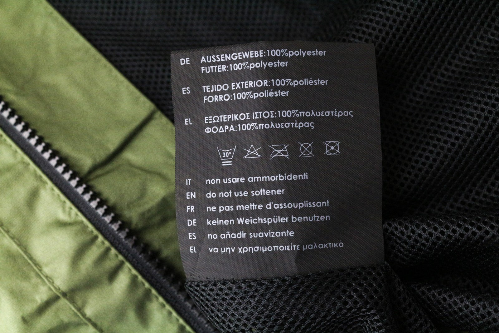 TUCANO URBANO New Tucanji L Men Jacket Green Waterproof Windbreaker Moto