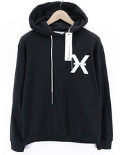 RICHMOND Men's Hoodie M Black Pullover Hooded Drawstring Logo Casual Wear