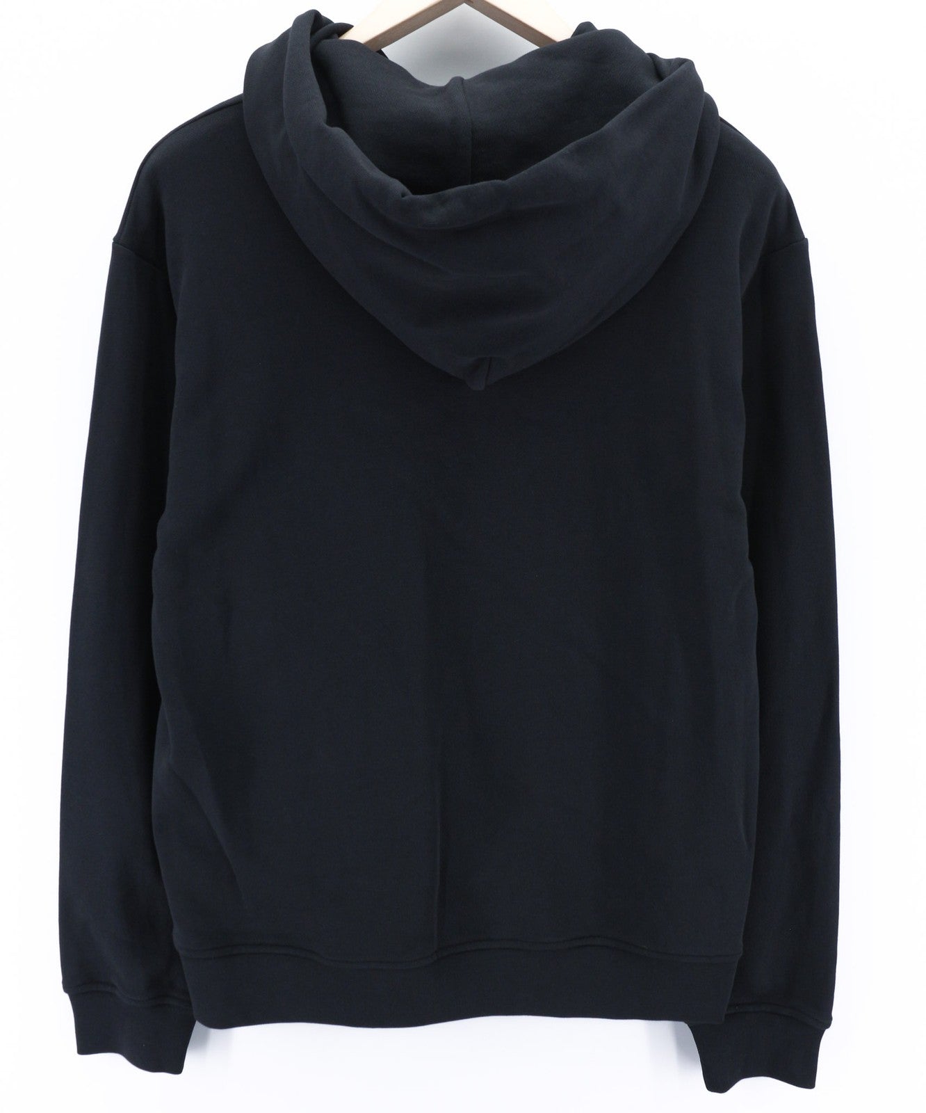 RICHMOND Men's Hoodie M Black Pullover Hooded Drawstring Logo Casual Wear