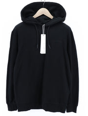 RICHMOND Women's Hoodie S Black Pullover Hooded Logo Drawstring Cotton