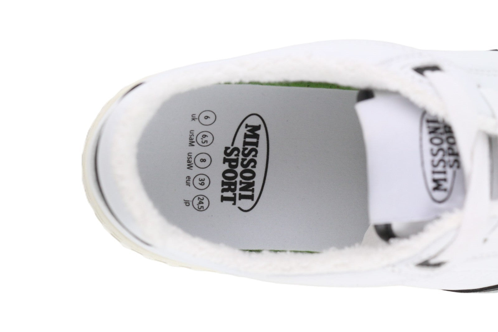 ACBC X MISSONI SHMIBNL Unisex sportbačiai su žema pamušalu, juodi, 39 dydžio, su detalėmis 