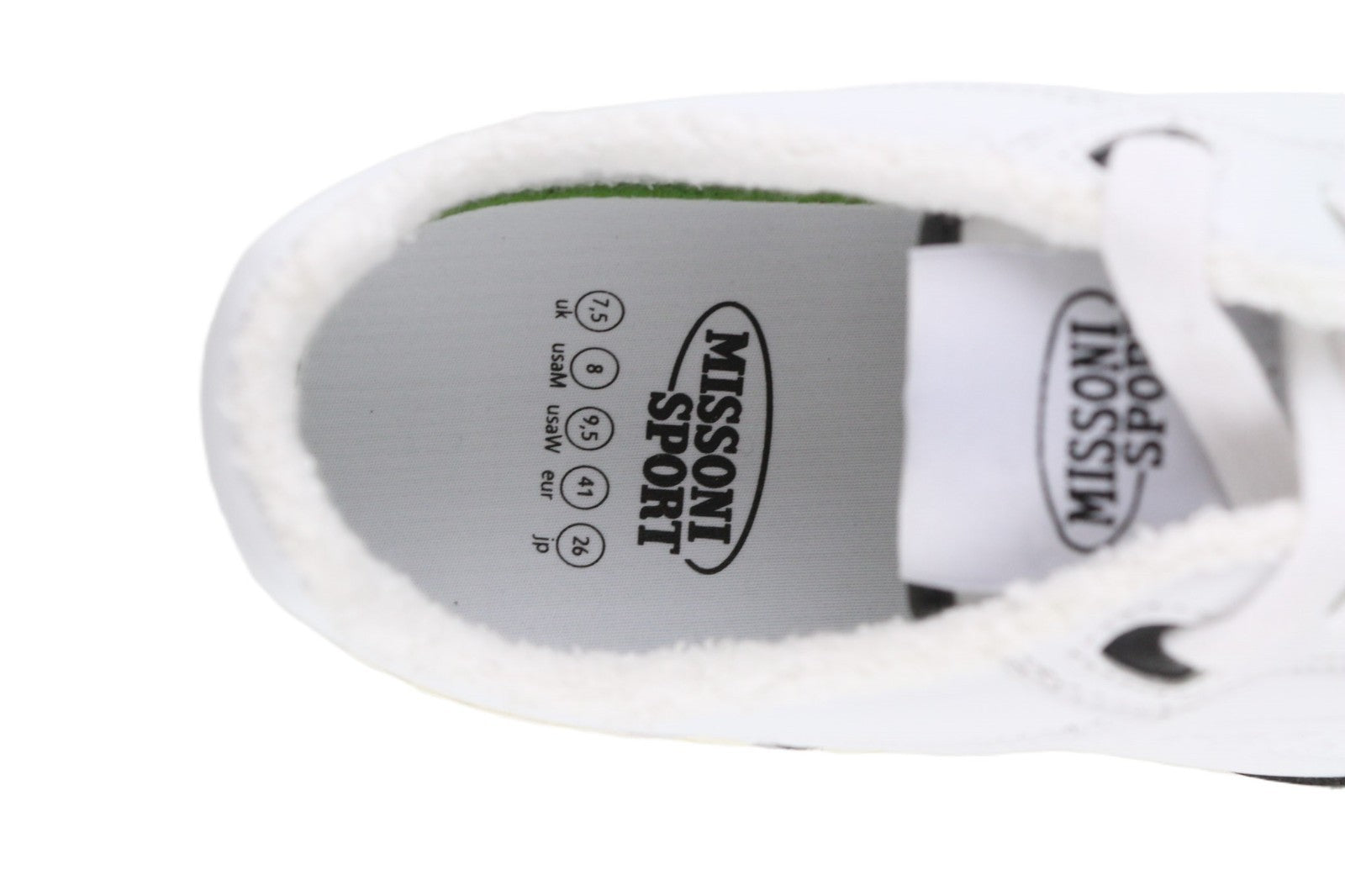 ACBC X MISSONI SHMIBNL Unisex sportbačiai su žema pamušalu, juodi, su detalėmis 