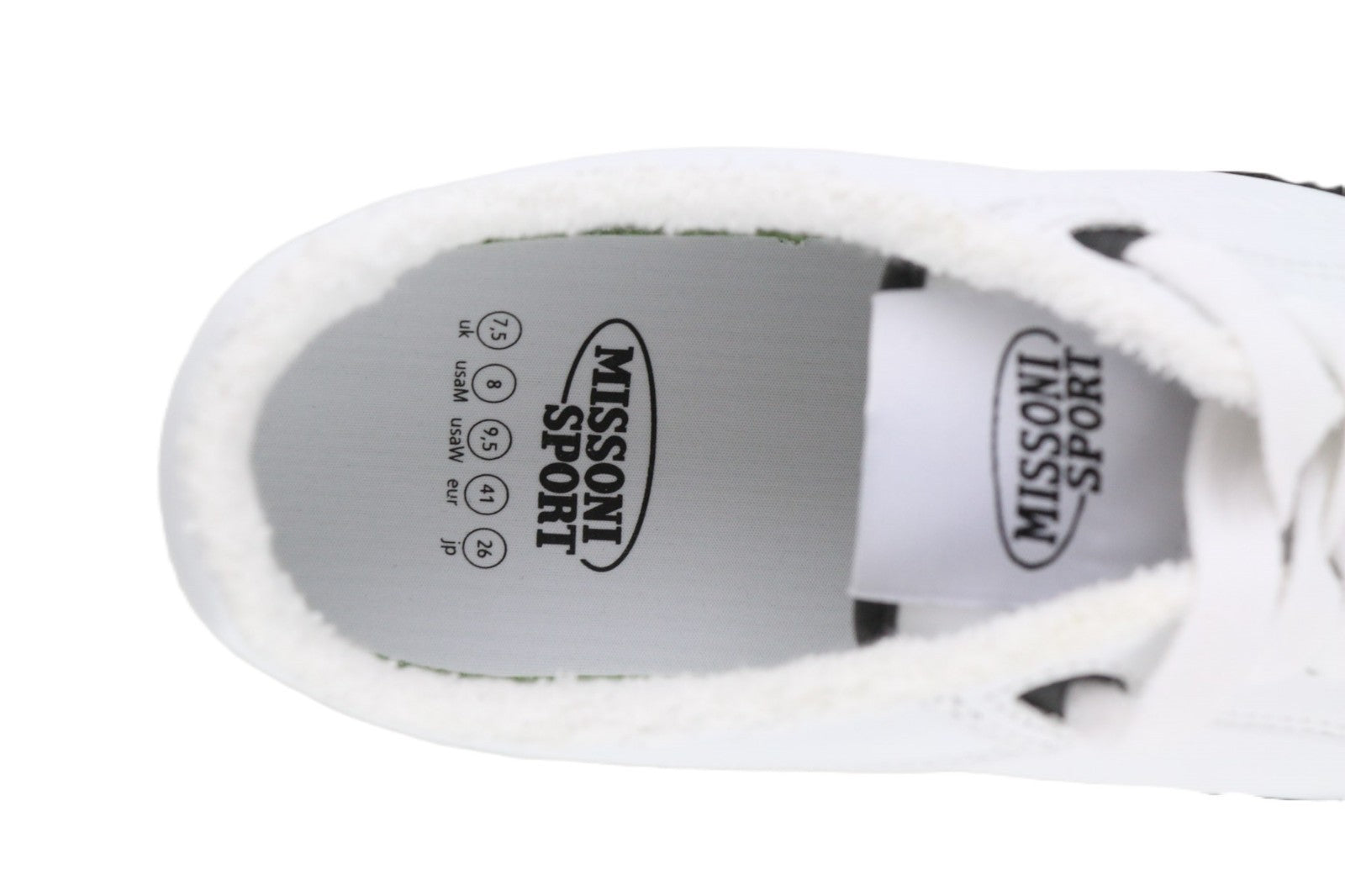 ACBC X MISSONI SHMIBNL Unisex sportbačiai su žema pamušalu, juodi, su detalėmis 