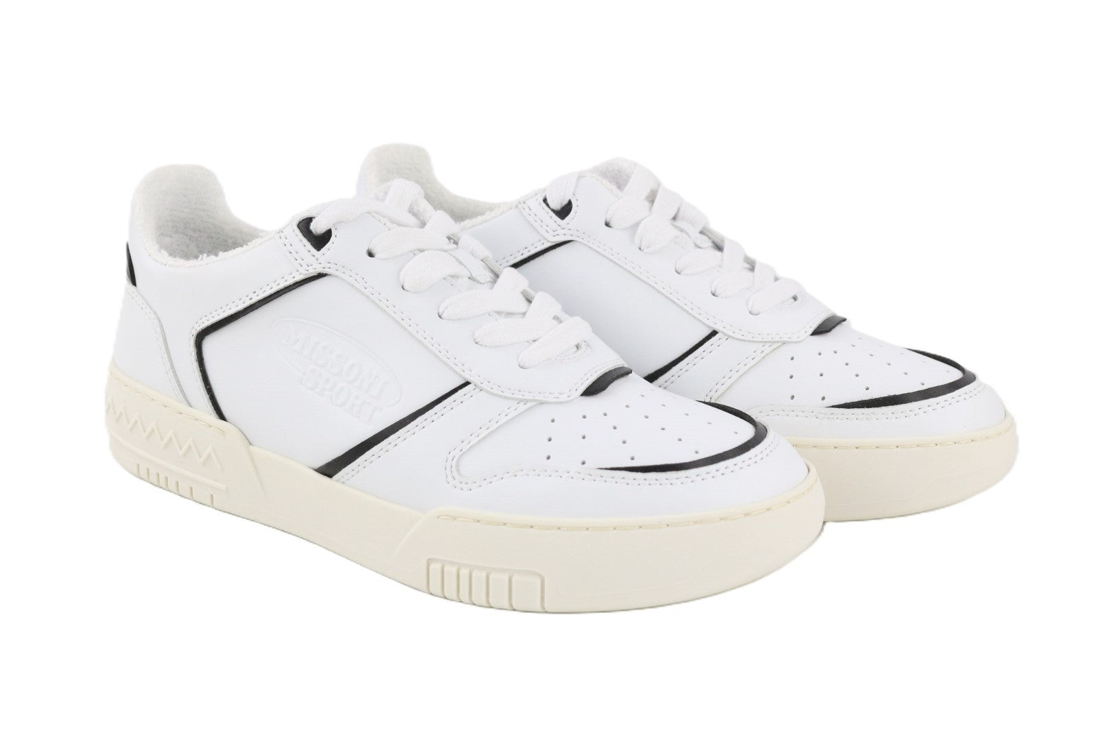 ACBC X MISSONI SHMIBNL Unisex sportbačiai su žemu pamušalu, juodi, 38 dydžio 