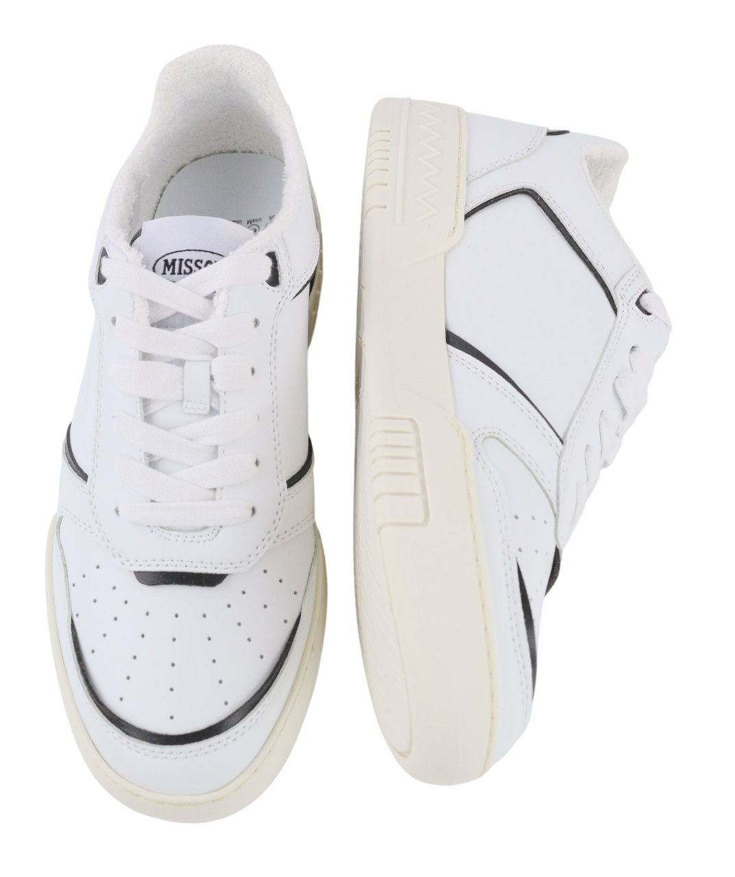 ACBC X MISSONI SHMIBNL Unisex sportbačiai su žemu pamušalu, juodi, 38 dydžio 