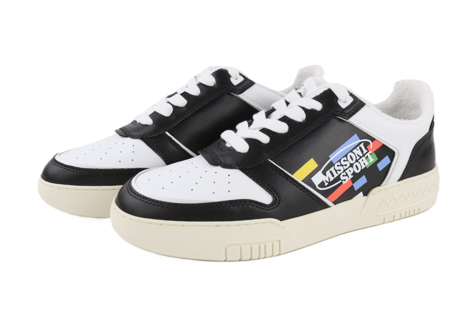 ACBC X MISSONI SHMIBNL Unisex sportbačiai su juodomis detalėmis, klasikiniai, žemakulniai 