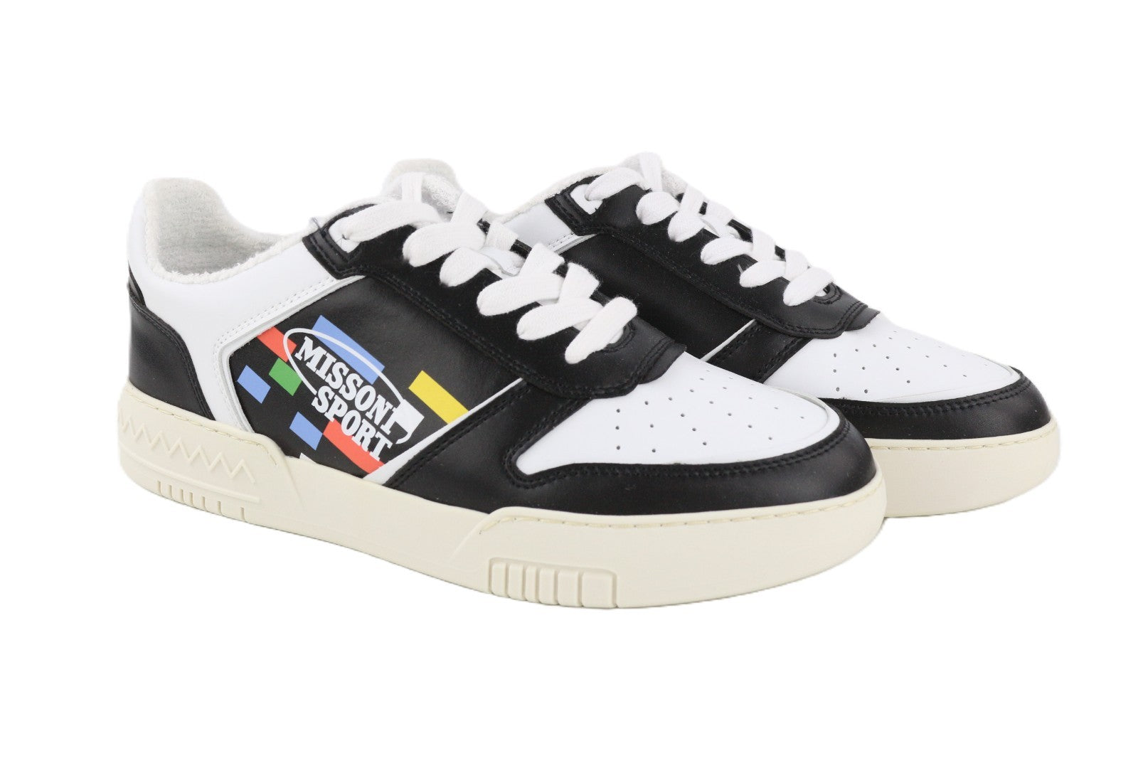 ACBC X MISSONI SHMIBNL Unisex sportbačiai su juodomis detalėmis, klasikiniai, žemakulniai 