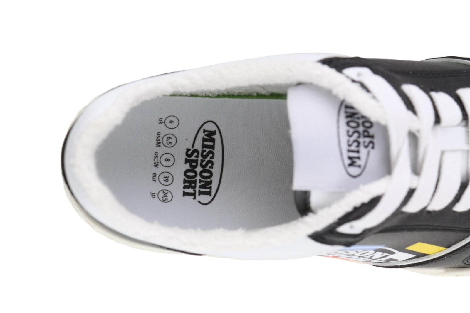 ACBC X MISSONI SHMIBNL Unisex sportbačiai su juodomis detalėmis, klasikiniai, žemakulniai 