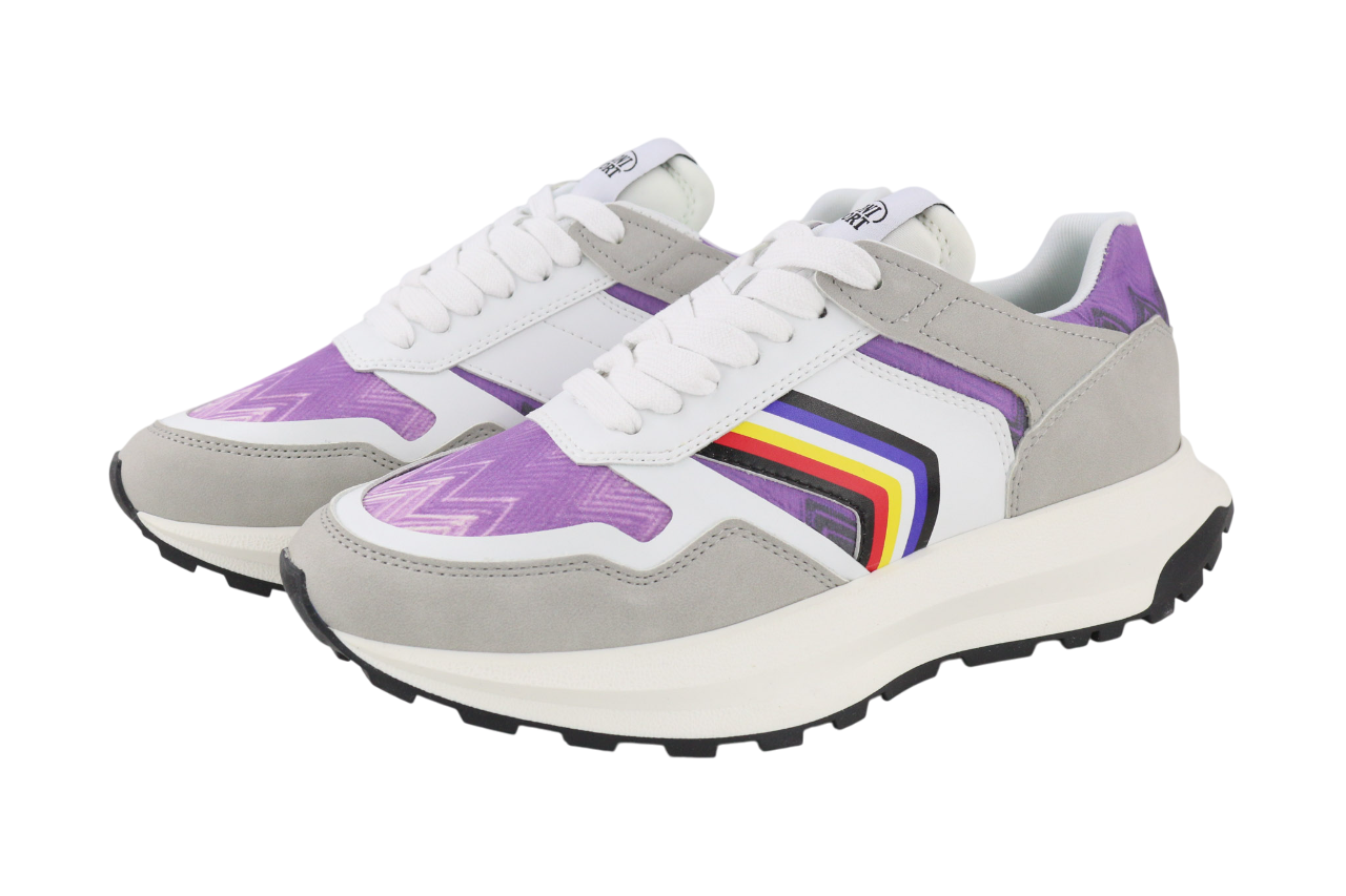 ACBC X MISSONI SHMIRUNT bėgimo unisex sportbačiai su ekologiškais raštais, žemakulniai 