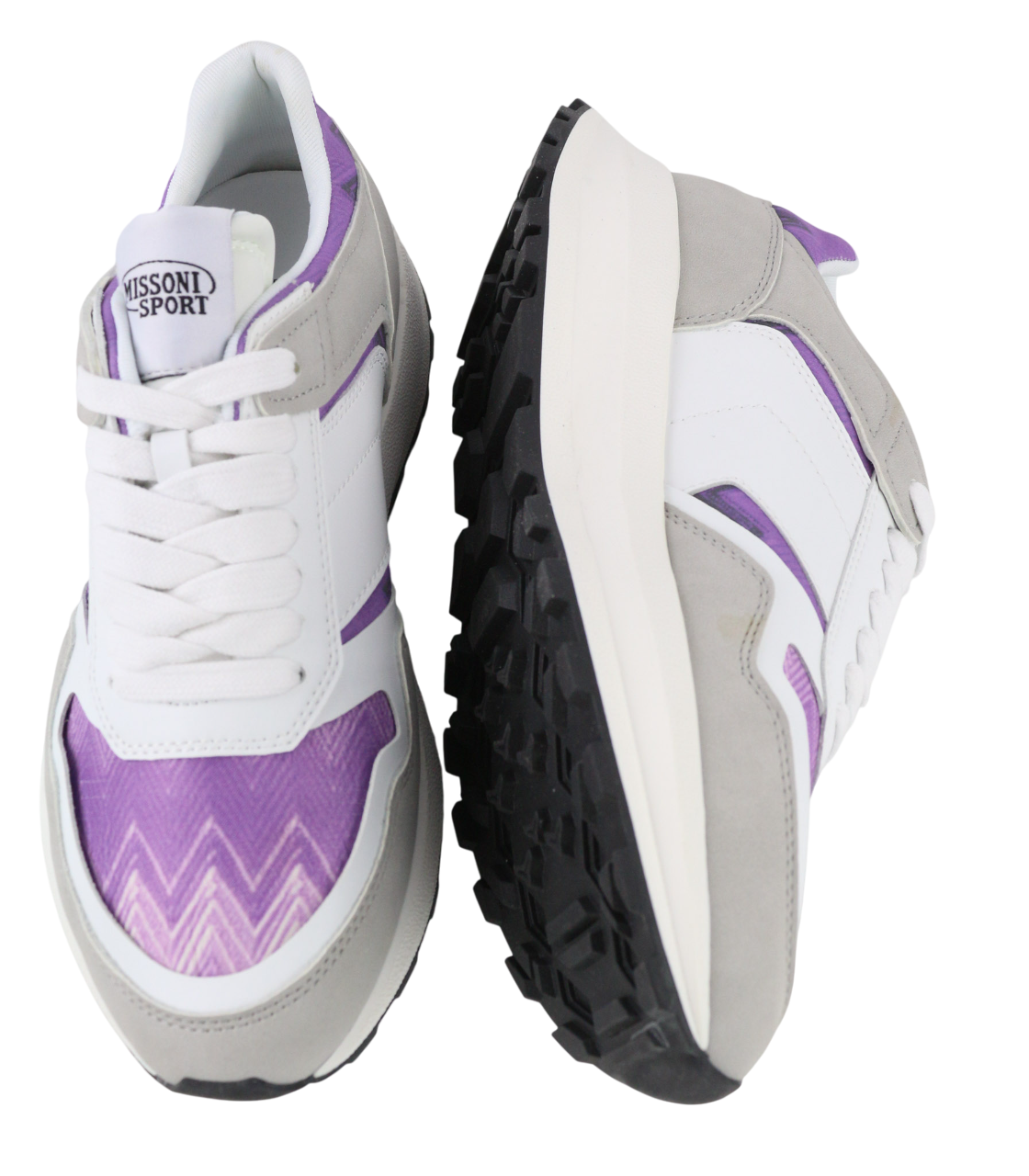 ACBC X MISSONI SHMIRUNT bėgimo unisex sportbačiai su ekologiškais raštais, žemakulniai 