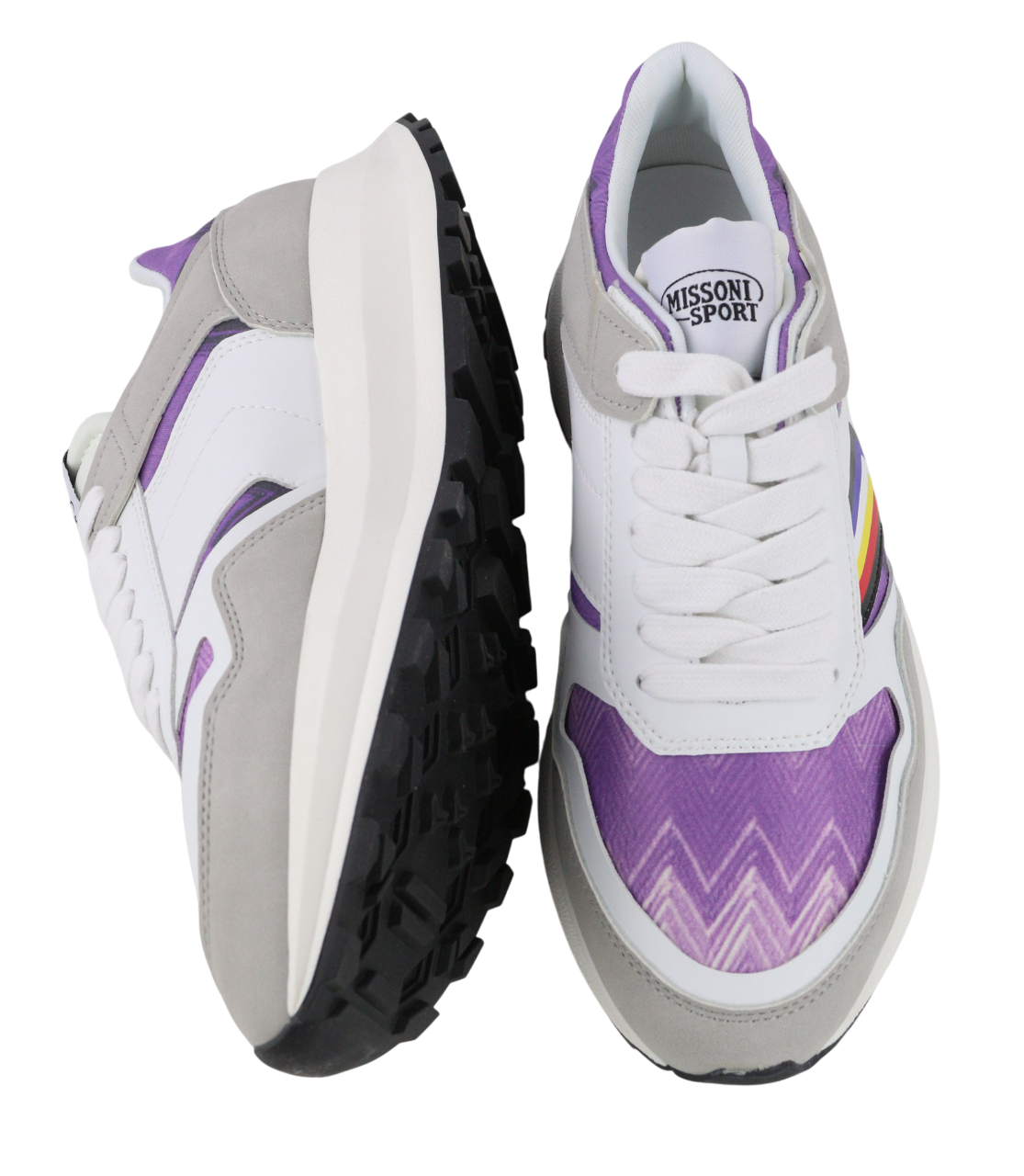 ACBC X MISSONI SHMIRUNT bėgimo unisex sportbačiai su ekologiškais raštais, žemakulniai 