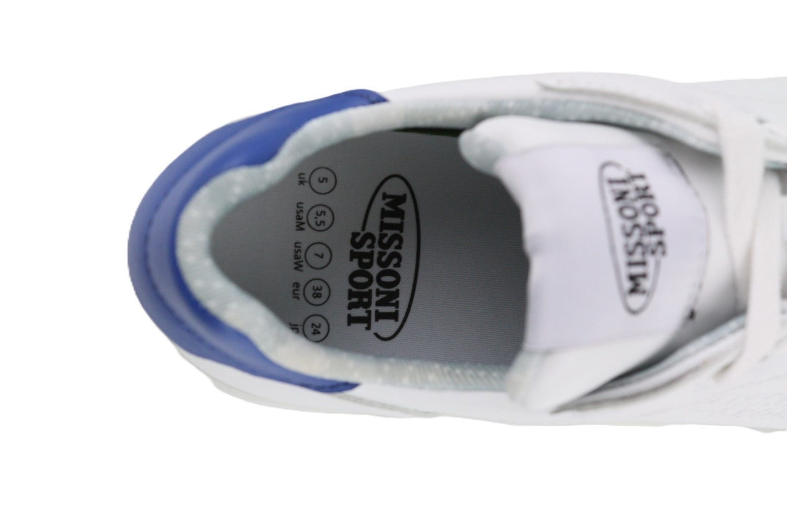 ACBC X MISSONI SHMISCAS Cassetta MS Unisex sportbačiai EU38 baltai mėlyna sportbačiai 