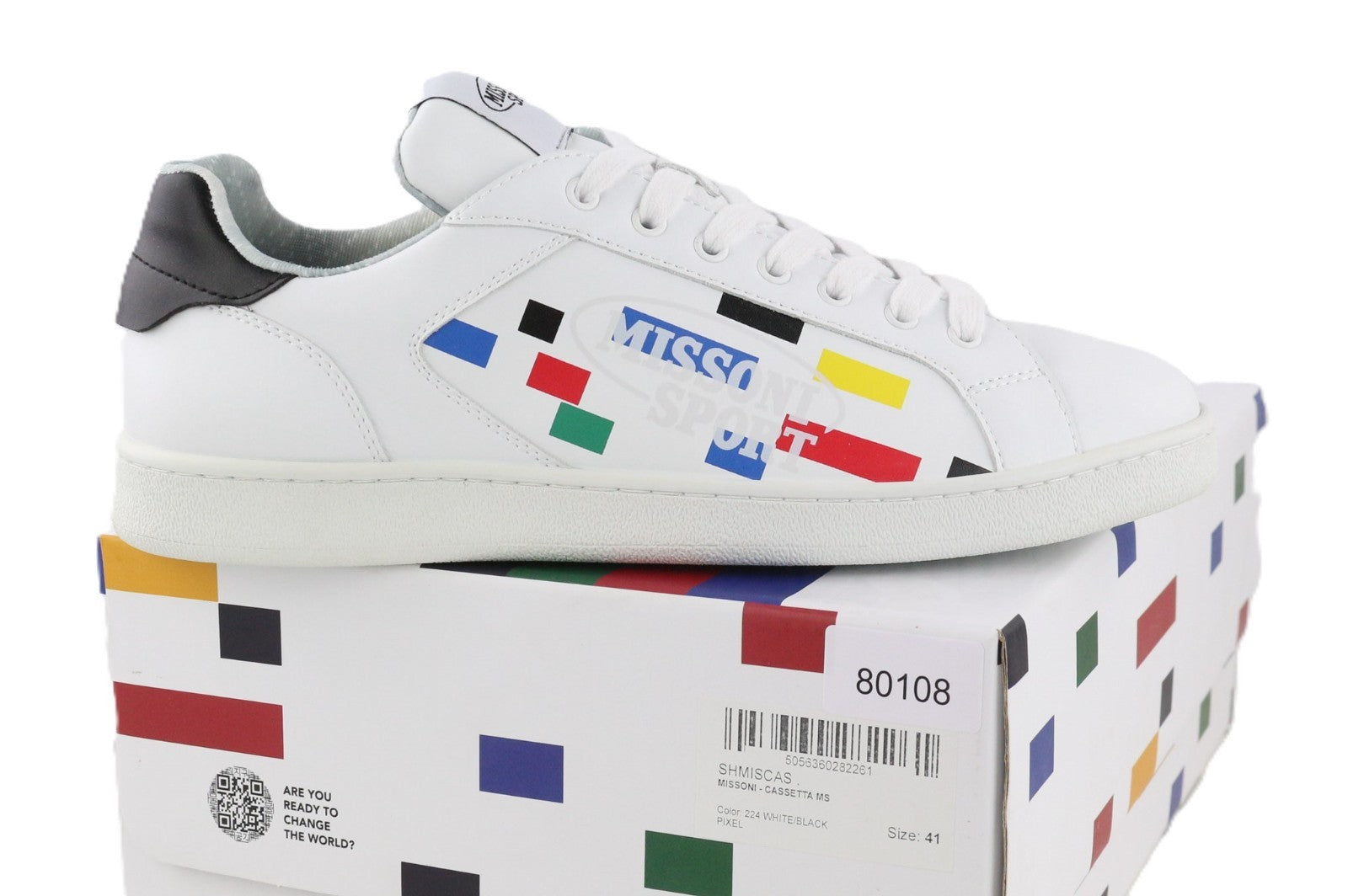 ACBC X MISSONI SHMISCAS Cassetta MS Unisex sportbačiai EU41 Black Pixel Lace 