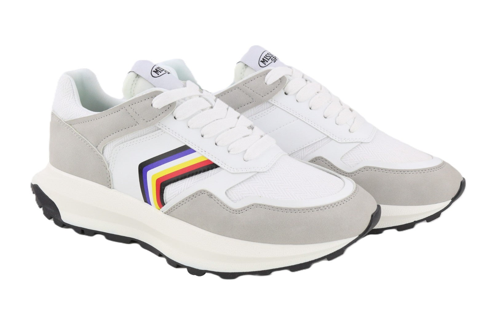 ACBC X MISSONI SHMIRUNT bėgimo unisex sportbačiai EU40 zigzago raštu, žemakulniai 