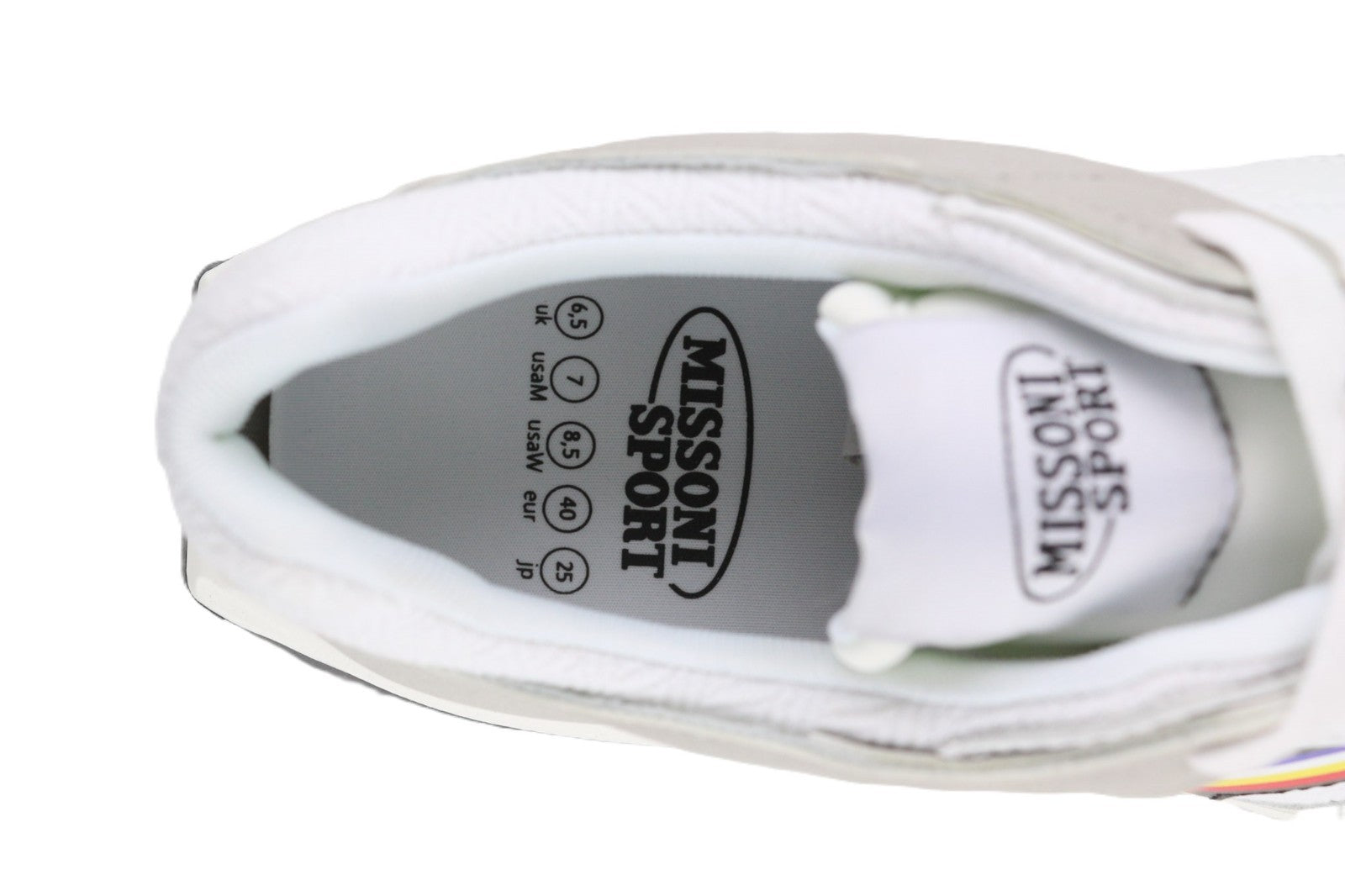 ACBC X MISSONI SHMIRUNT bėgimo unisex sportbačiai EU40 zigzago raštu, žemakulniai 