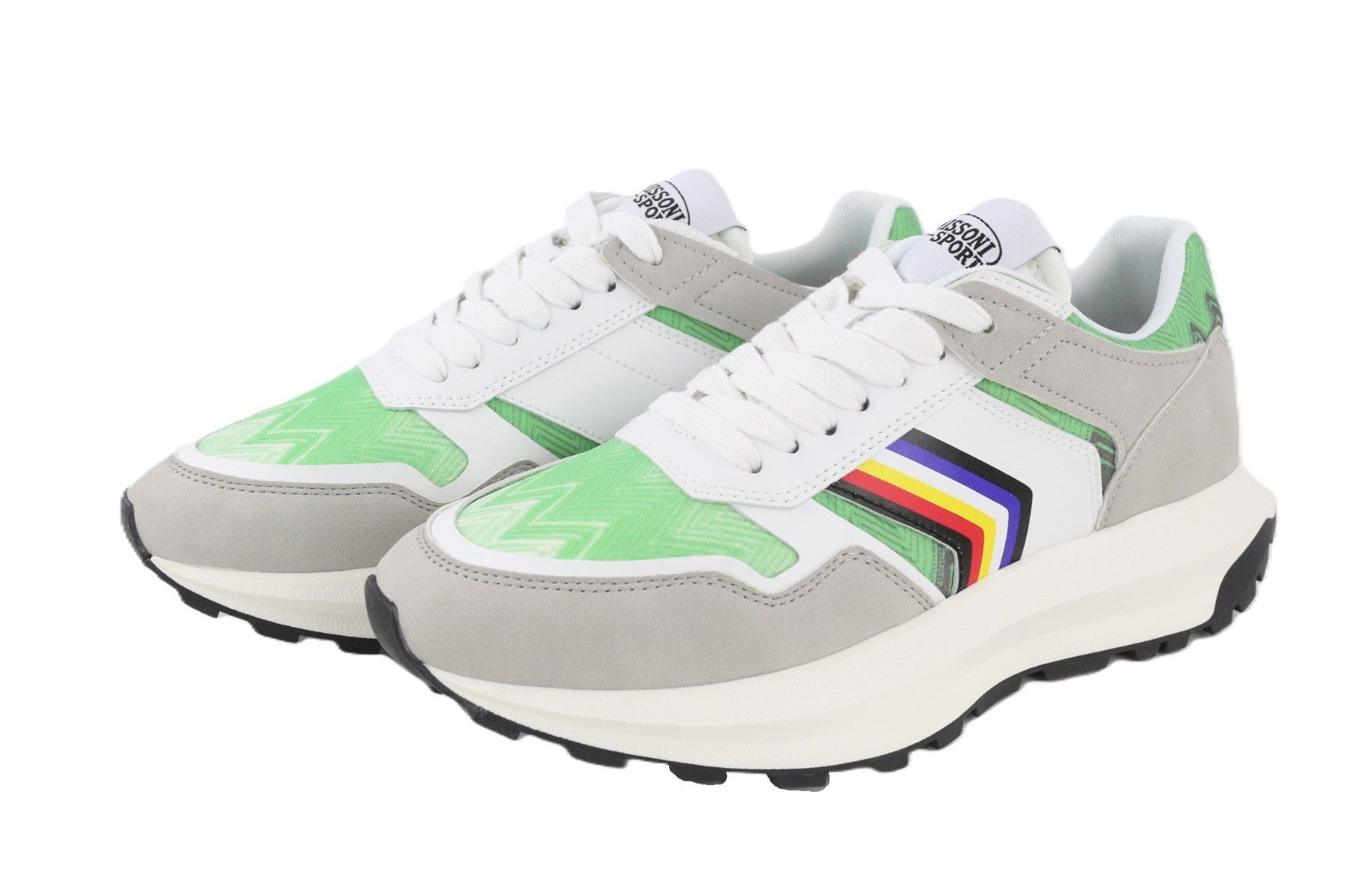 ACBC X MISSONI SHMIRUNT bėgimo unisex sportbačiai EU38 zigzago nėrinių sportinis raštas 