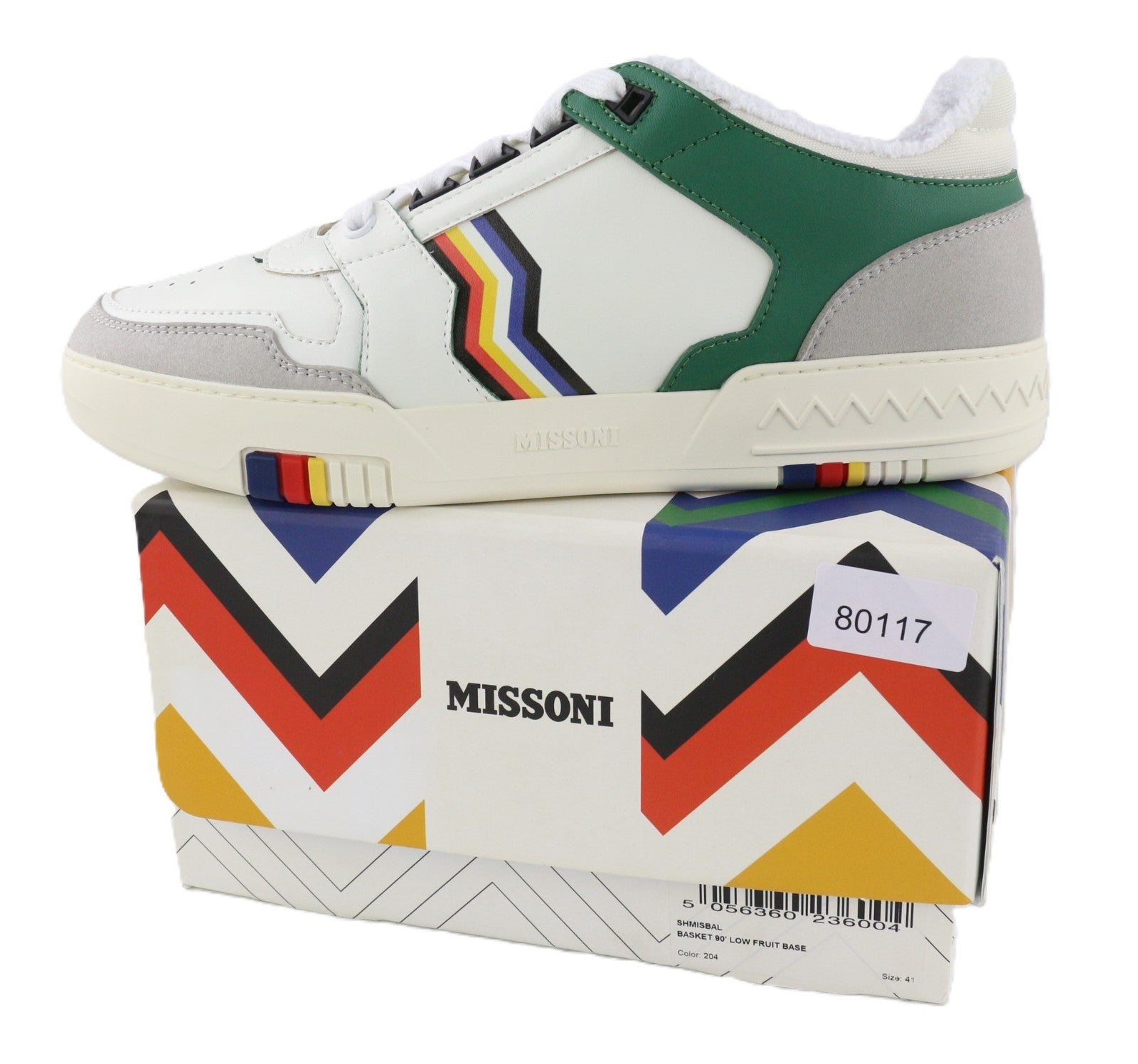 ACBC X MISSONI SHMISBAL Basket 90' unisex sportbačiai EU41 multi-free base 