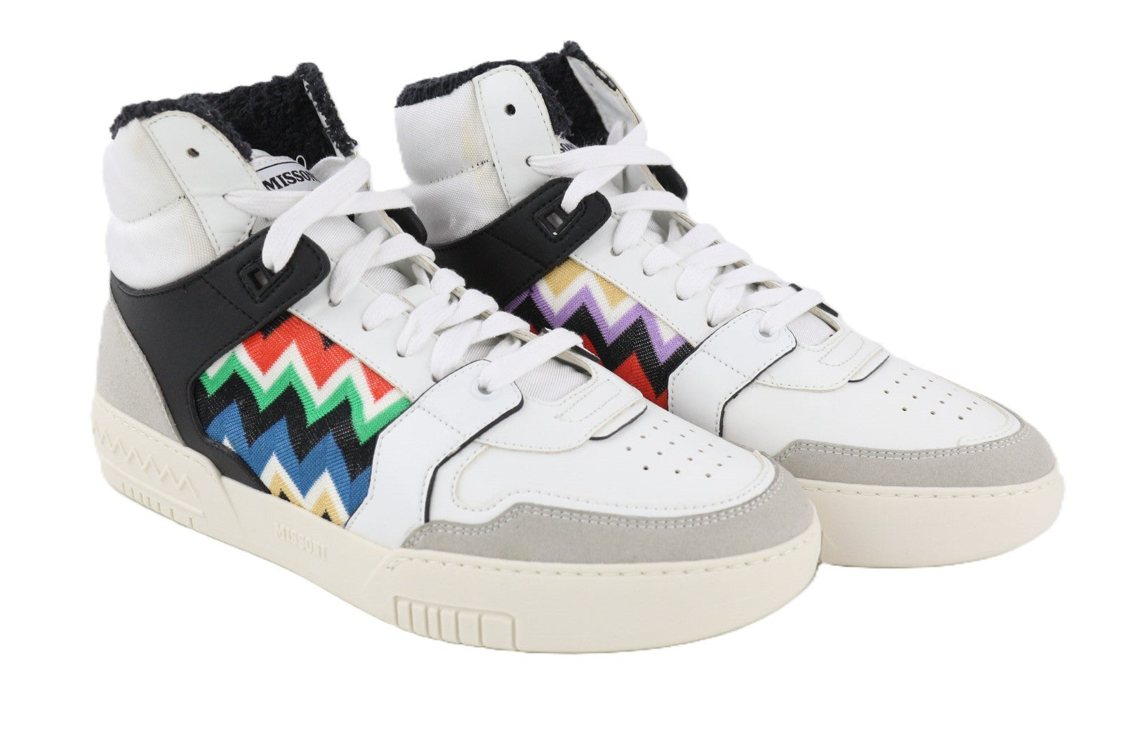 ACBC X MISSONI SHMISBH Unisex sportbačiai su aukštais dydžiais, EU41, su raštuotais raišteliais 