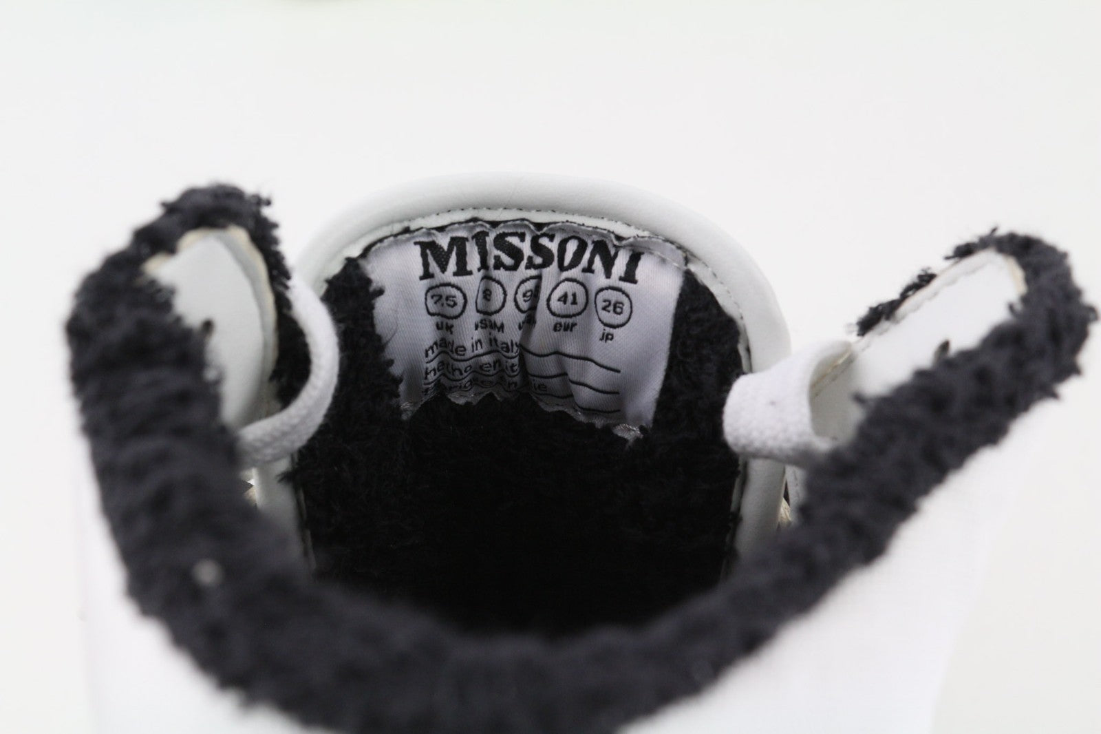 ACBC X MISSONI SHMISBH Unisex sportbačiai su aukštais dydžiais, EU41, su raštuotais raišteliais 