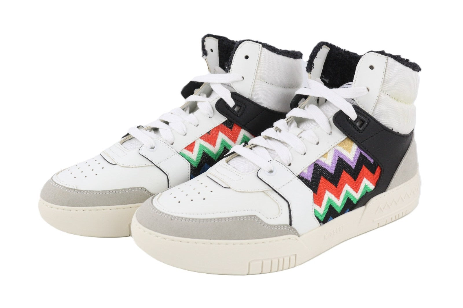 ACBC X MISSONI SHMISBH Unisex sportbačiai su aukštais dydžiais, EU41, su raštuotais raišteliais 